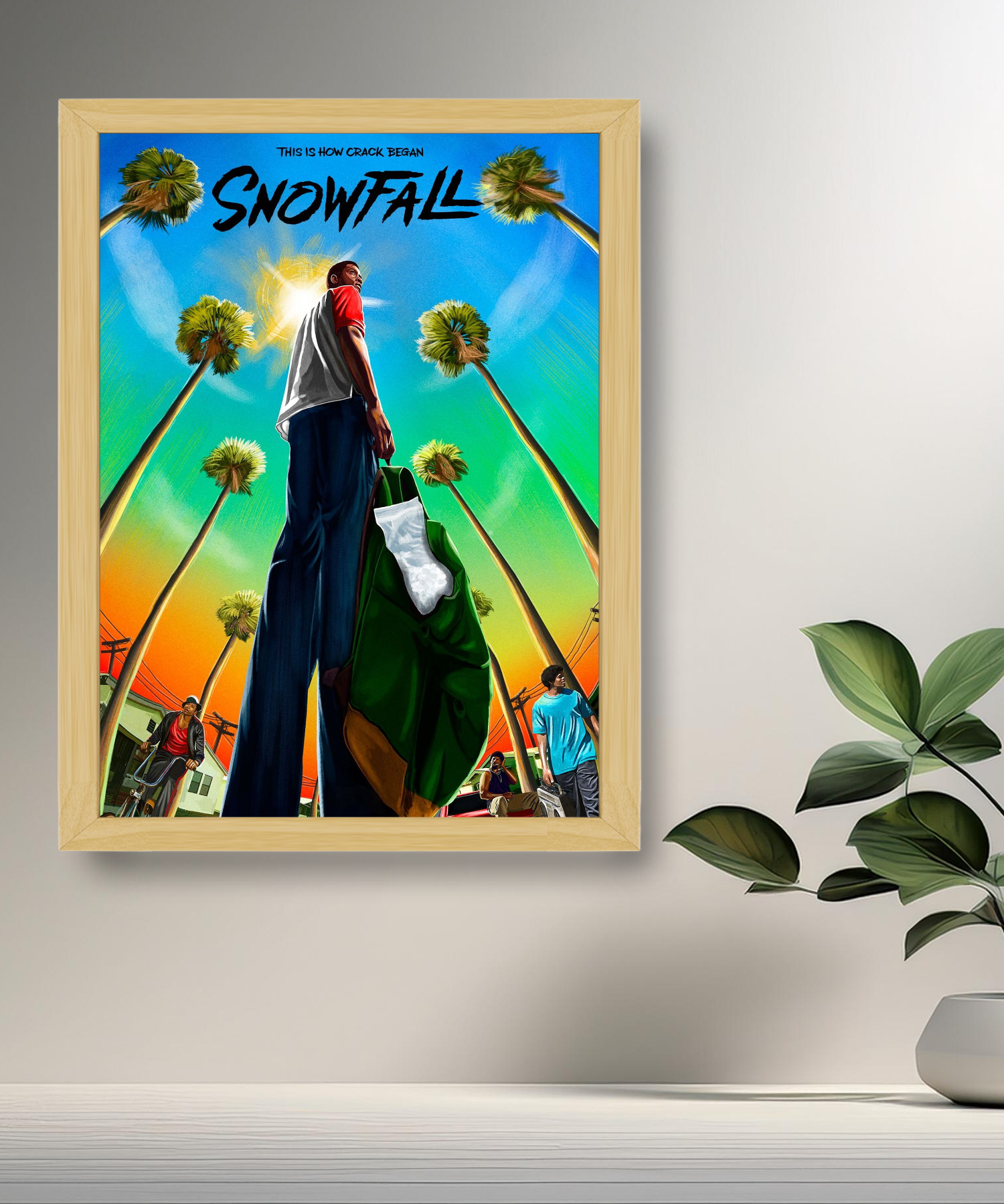 Cadre photo Snowfall