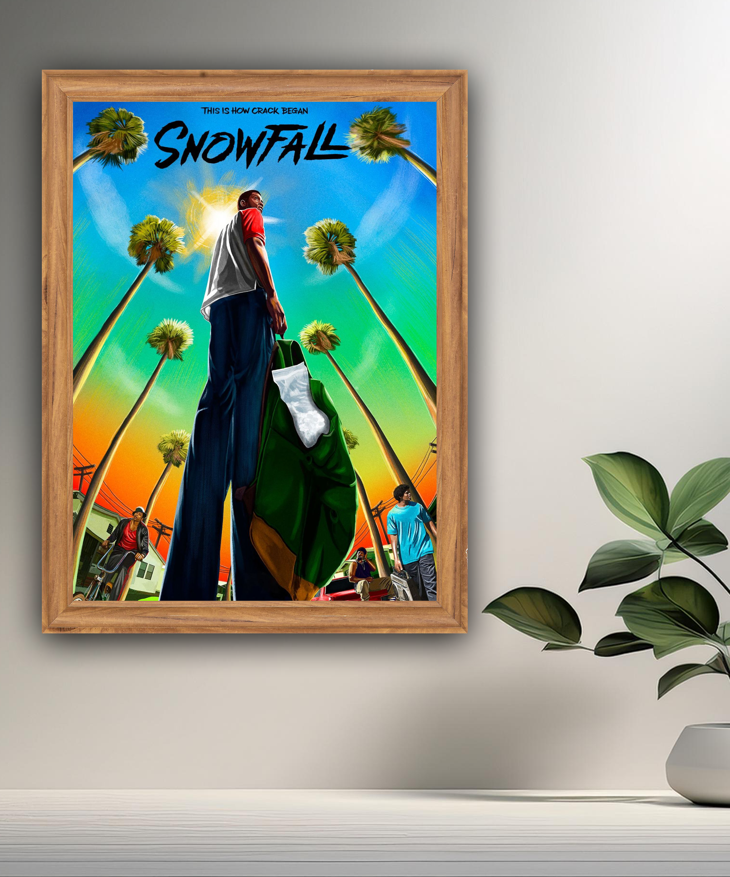 Cadre photo Snowfall