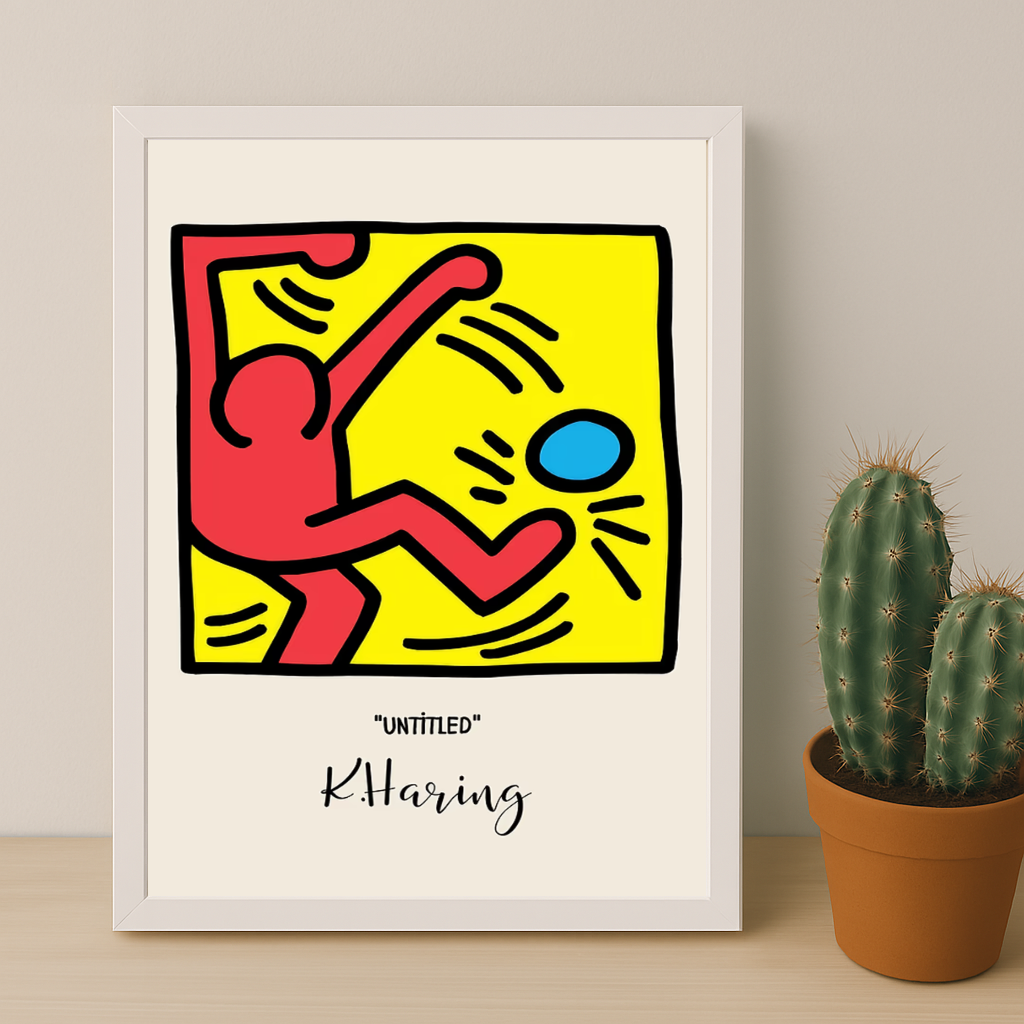 Cadre photo Keith Haring Untitled