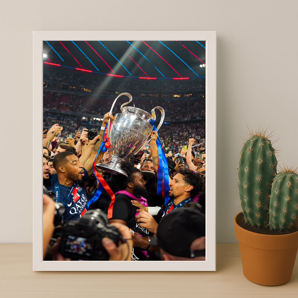 Cadre photo PSG célébration