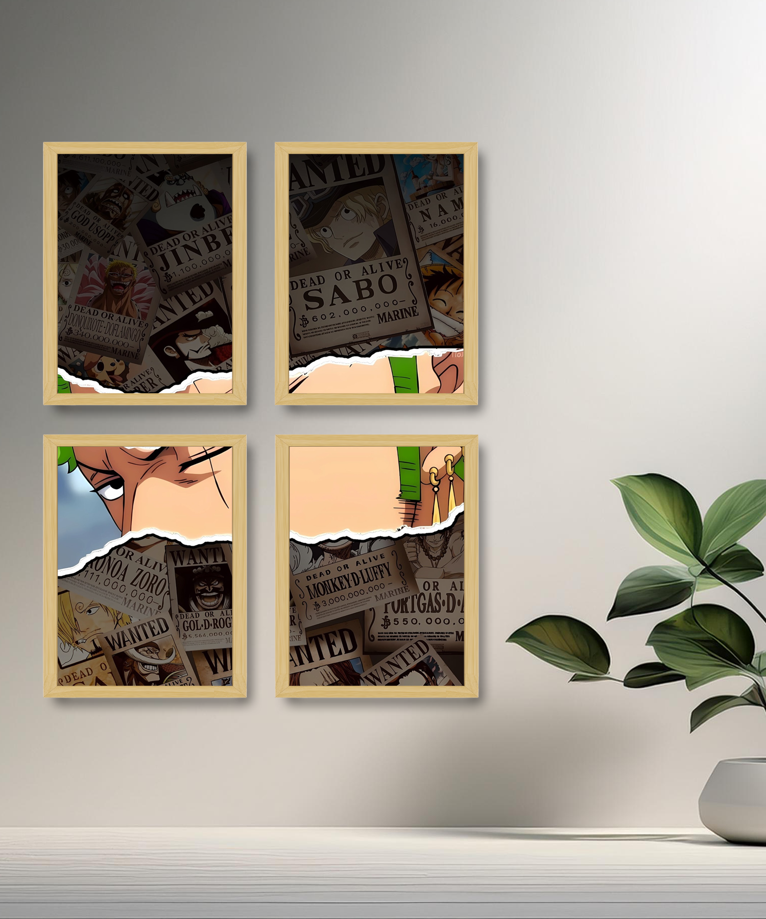 Cadre photo One Piece