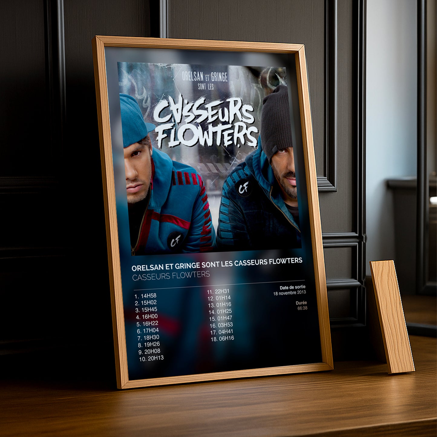 Cadre photo Orelsan et Cringe sont les casseurs flowters