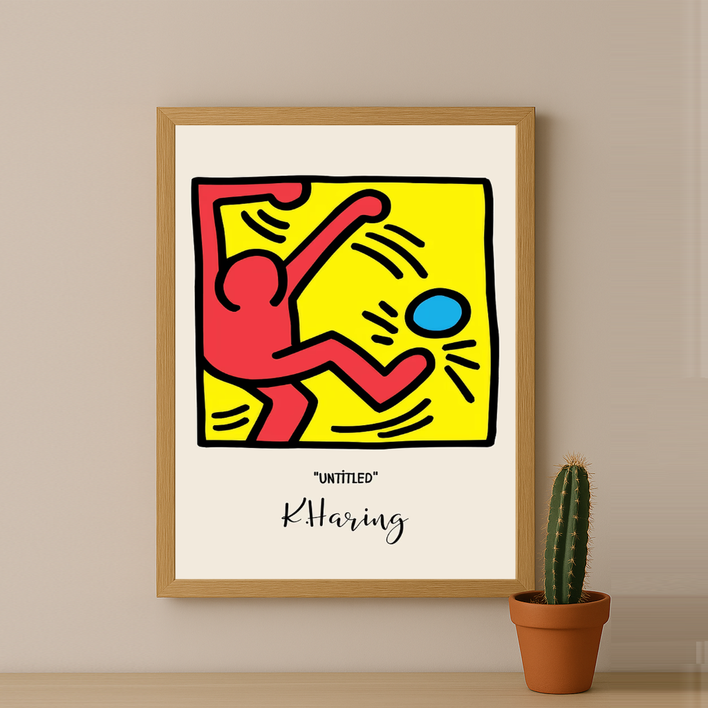 Cadre photo Keith Haring Untitled