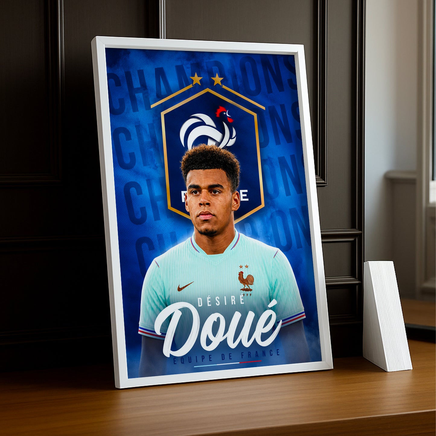 Cadre Photo Désiré Doué – Équipe de France TonCadre