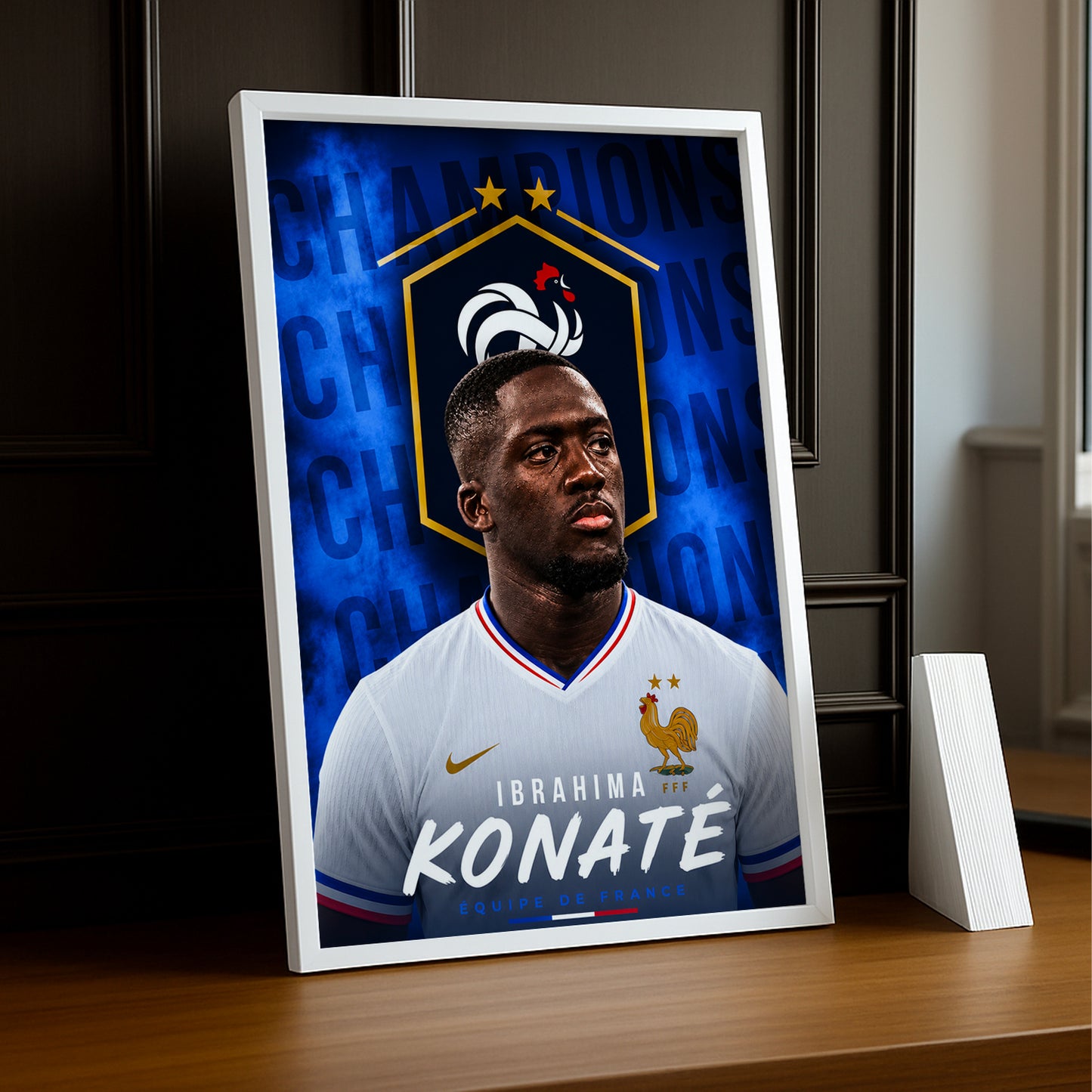 Cadre Photo Ibrahima Konaté – Équipe de France TonCadre