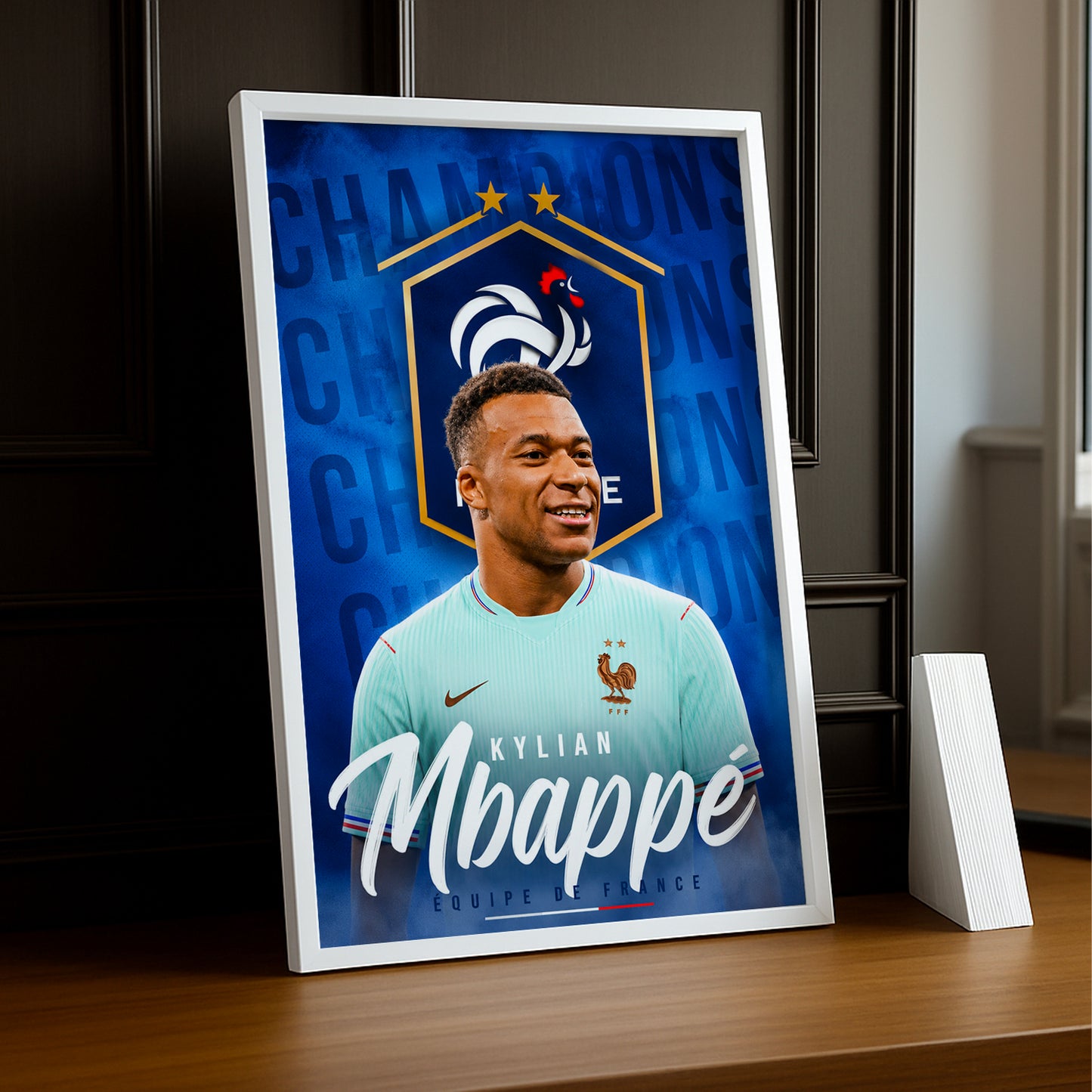 Cadre Photo Kylian Mbappé – Équipe de France TonCadre