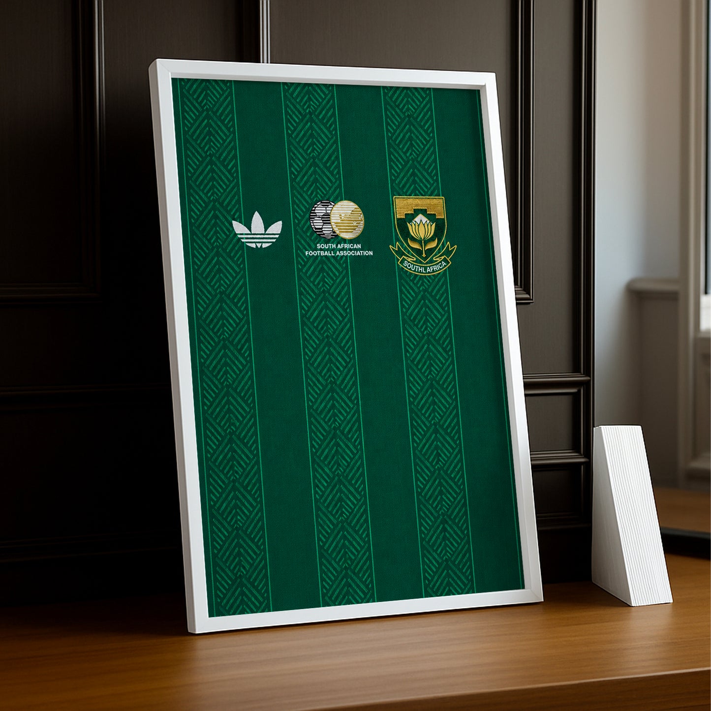 Cadre Photo Maillot Afrique du Sud – Extérieur Coupe du Monde 2026 TonCadre
