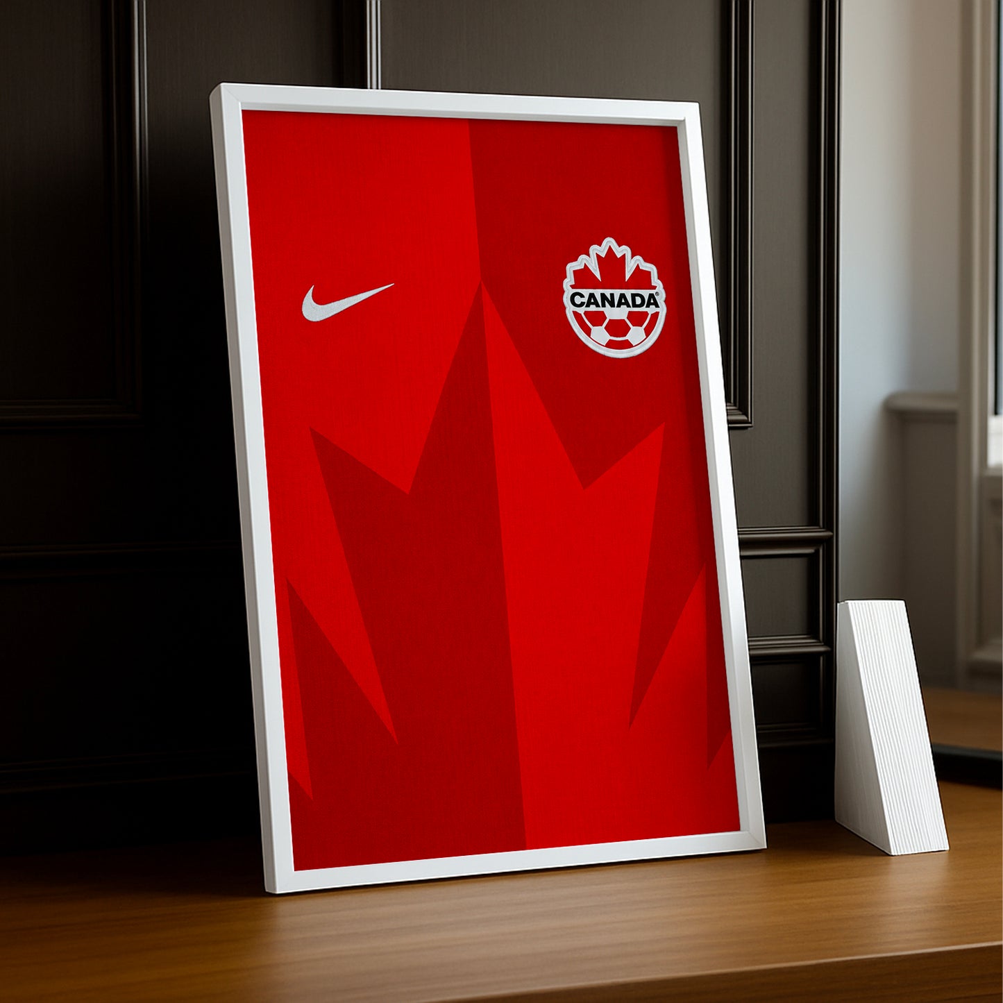 Cadre Photo Maillot Canada – Domicile Coupe du Monde 2026 TonCadre