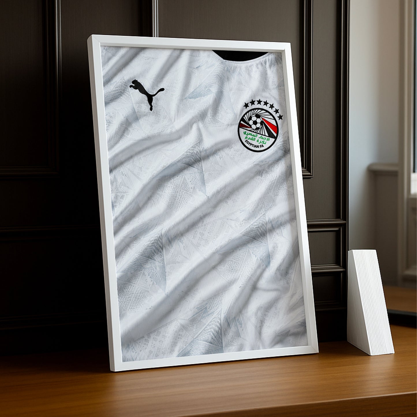 Cadre Photo Maillot Égypte – Extérieur Coupe du Monde 2026 TonCadre