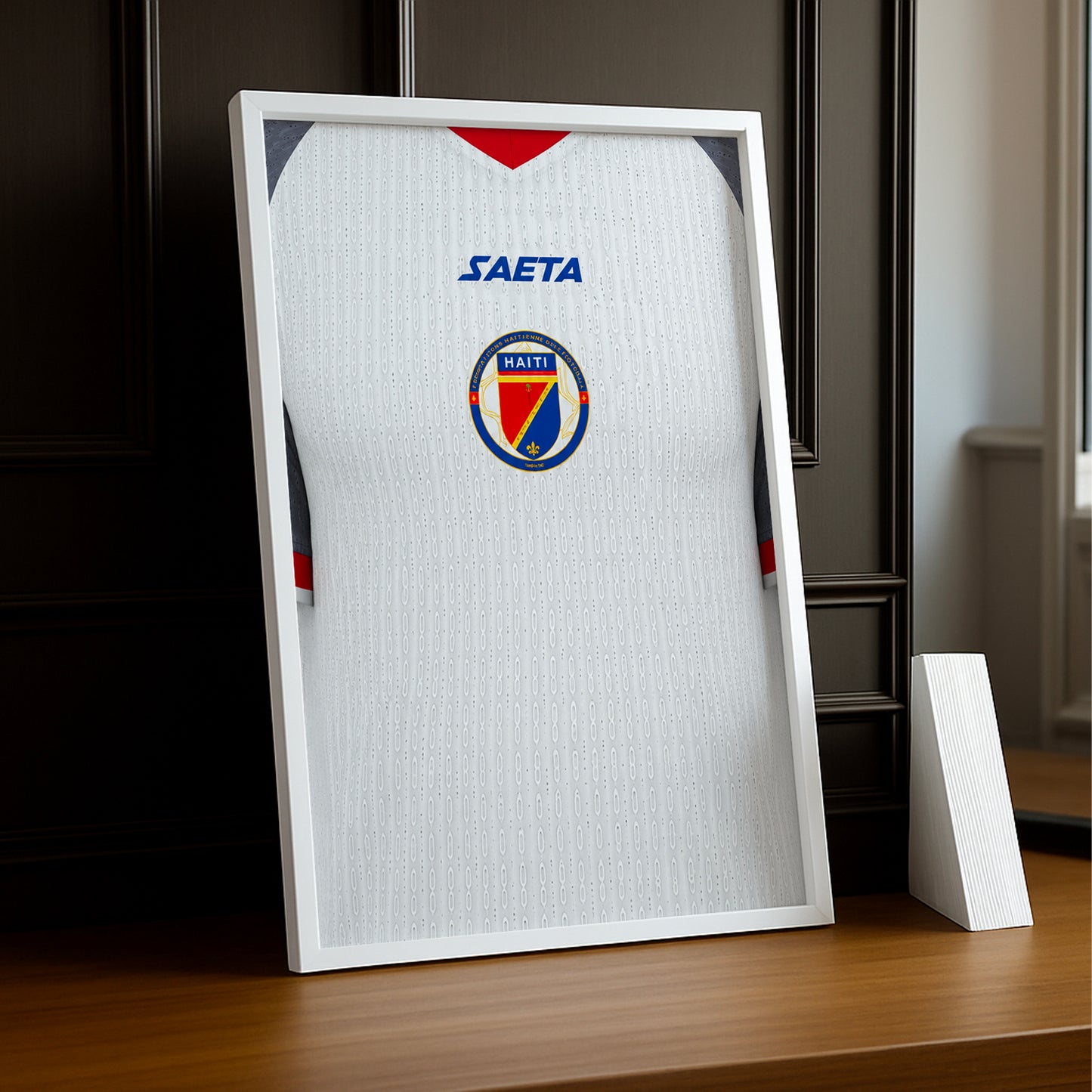 Cadre Photo Maillot Haïti – Extérieur Coupe du Monde 2026 TonCadre