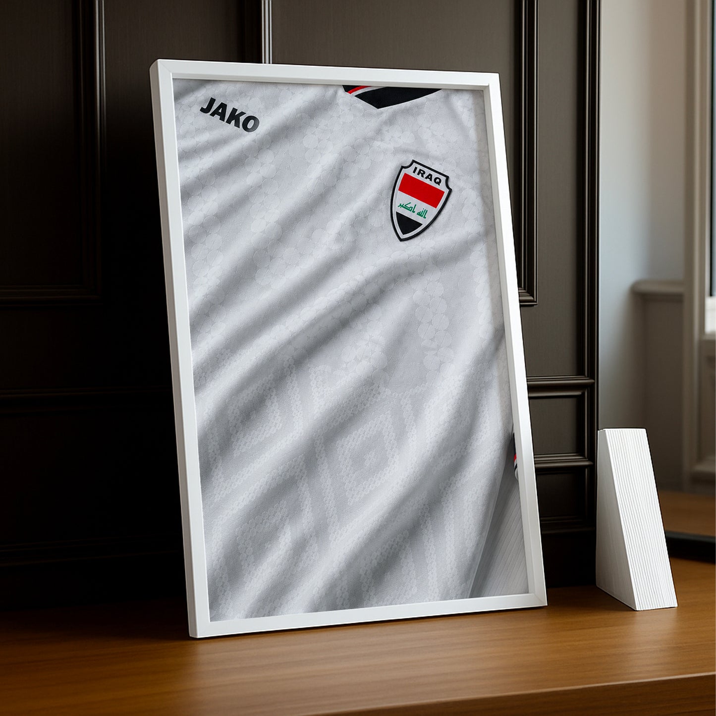 Cadre Photo Maillot Irak – Domicile Coupe du Monde 2026 TonCadre