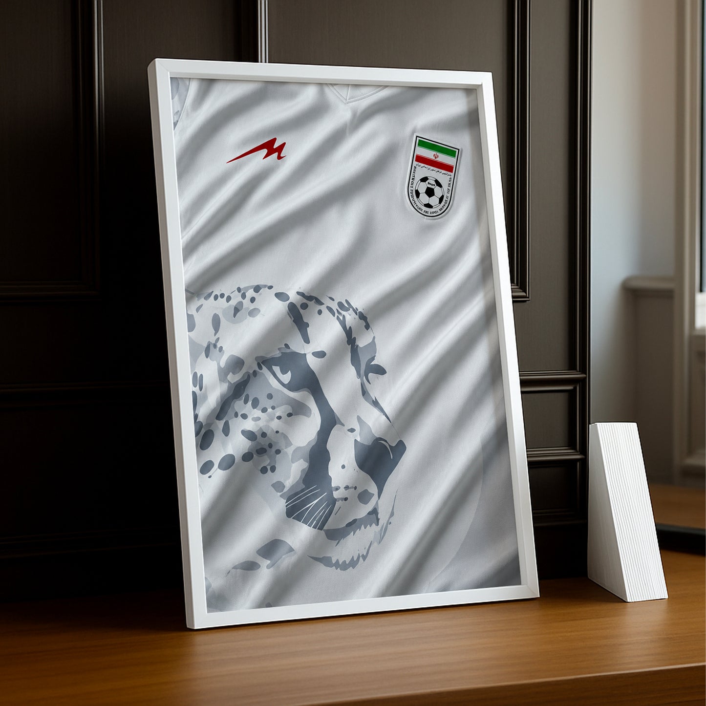 Cadre Photo Maillot Iran – Domicile Coupe du Monde 2026 TonCadre