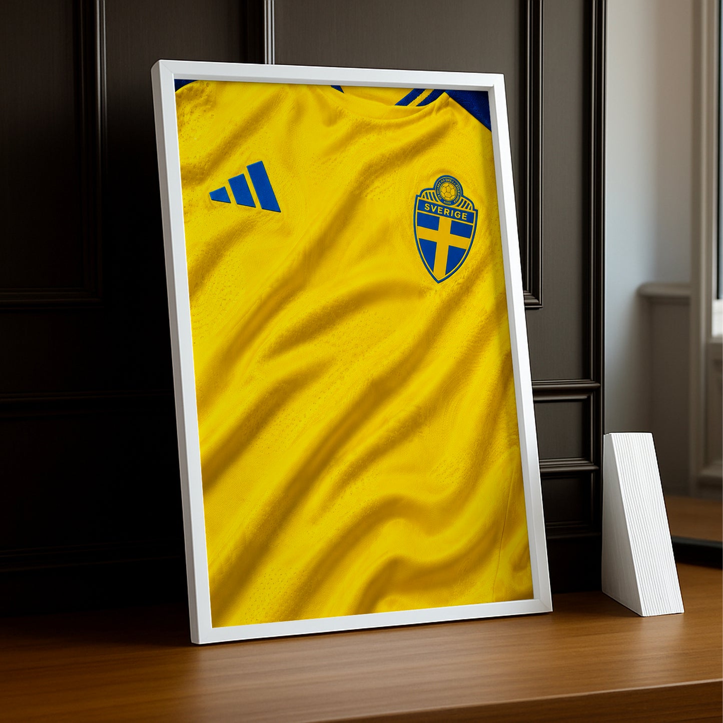 Cadre Photo Maillot Suède – Domicile Coupe du Monde 2026 TonCadre