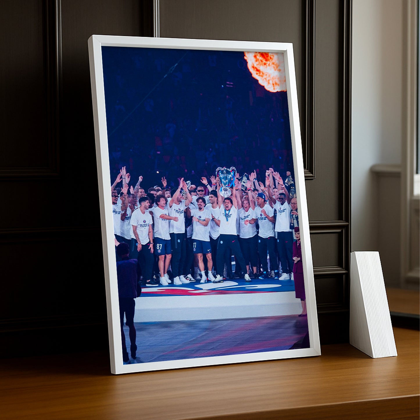 Cadre Photo PSG – Parade au Parc des Princes Champions League 2026 TonCadre