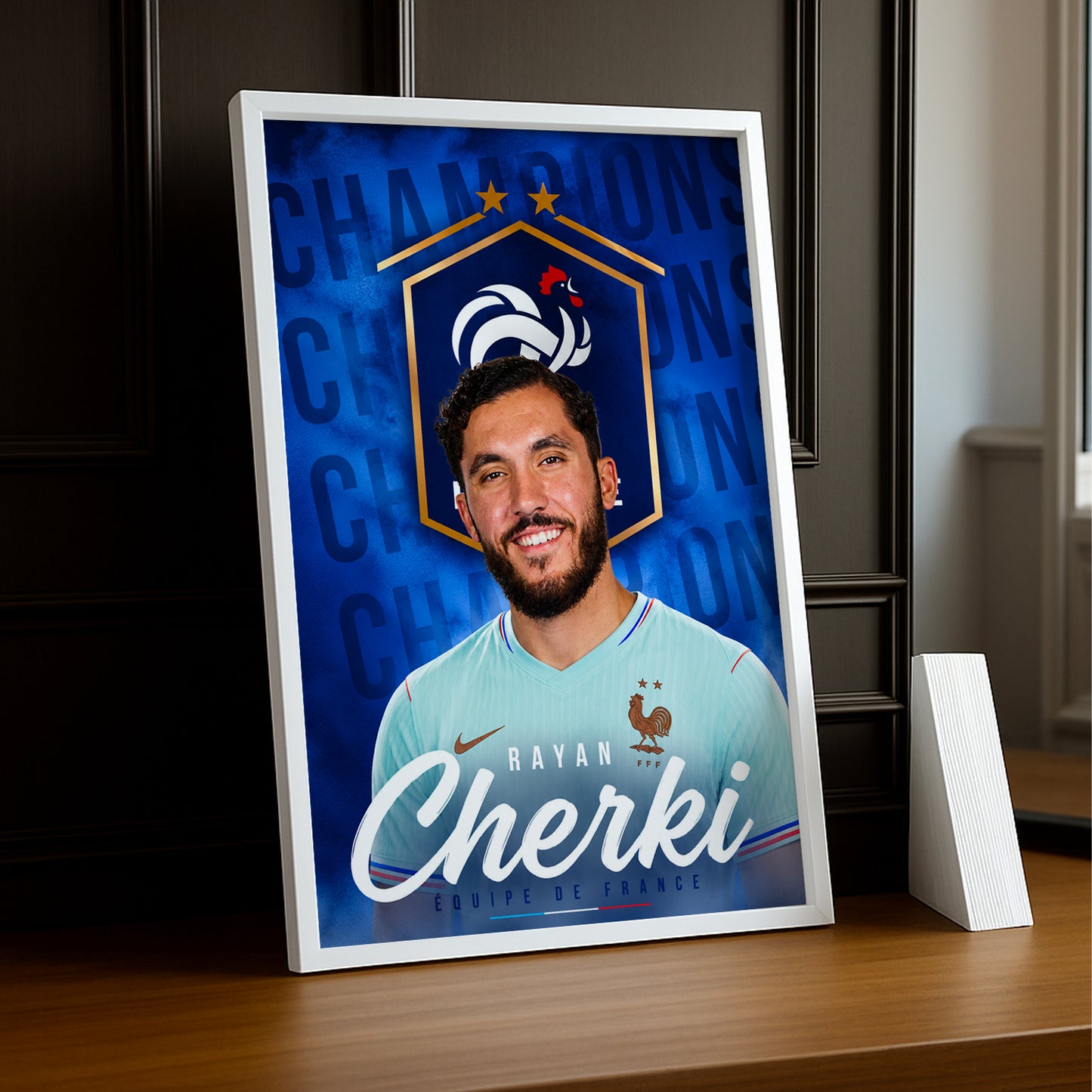 Cadre Photo Rayan Cherki – Équipe de France TonCadre
