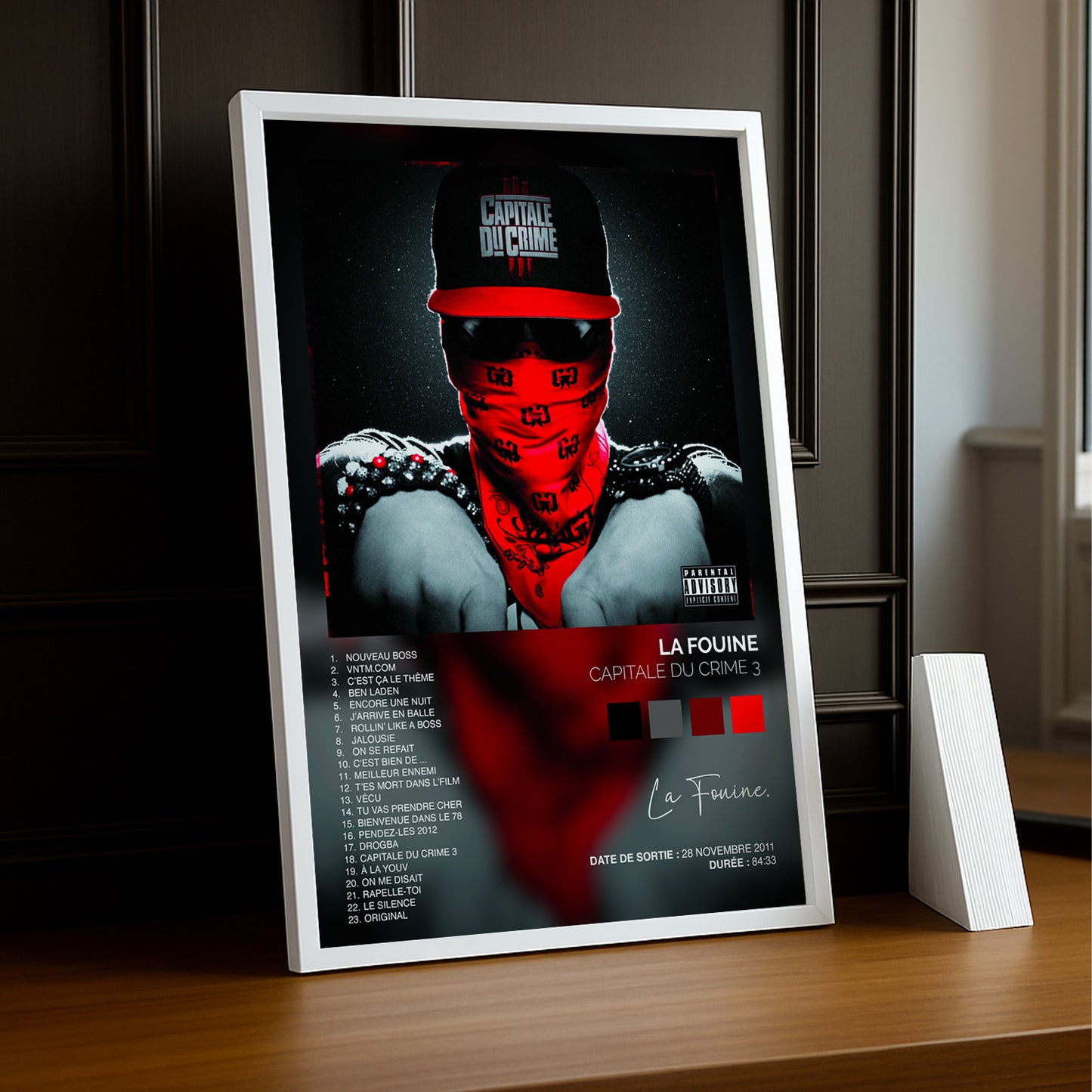 Cadre Photo La Fouine - Capitale du crime 3