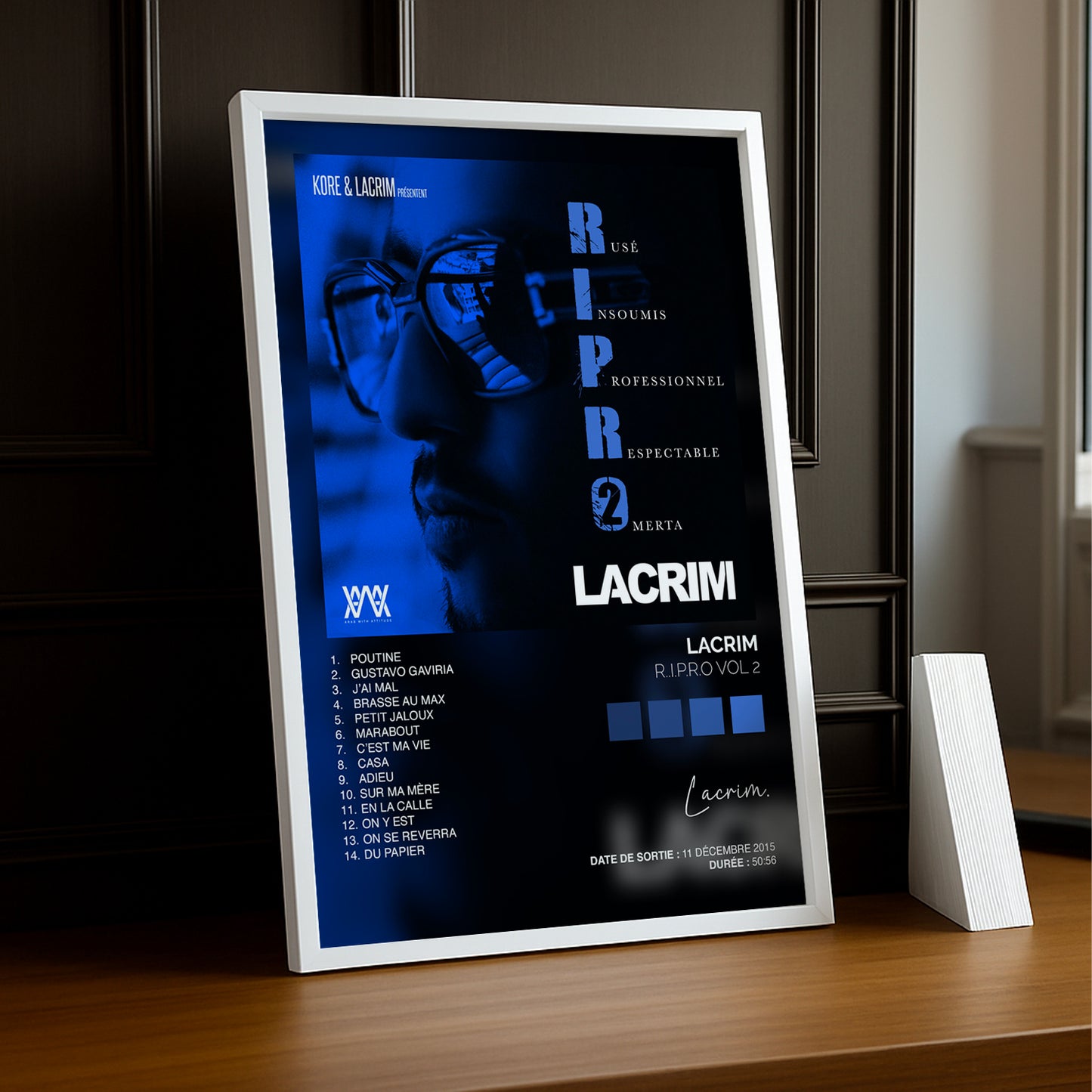 Cadre Photo Lacrim - RIPRO 2