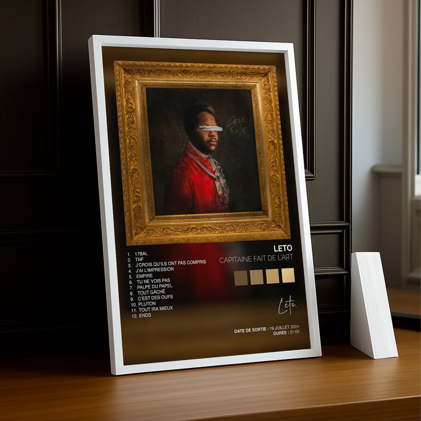 Cadre Photo Leto - Capitaine fait de l'art