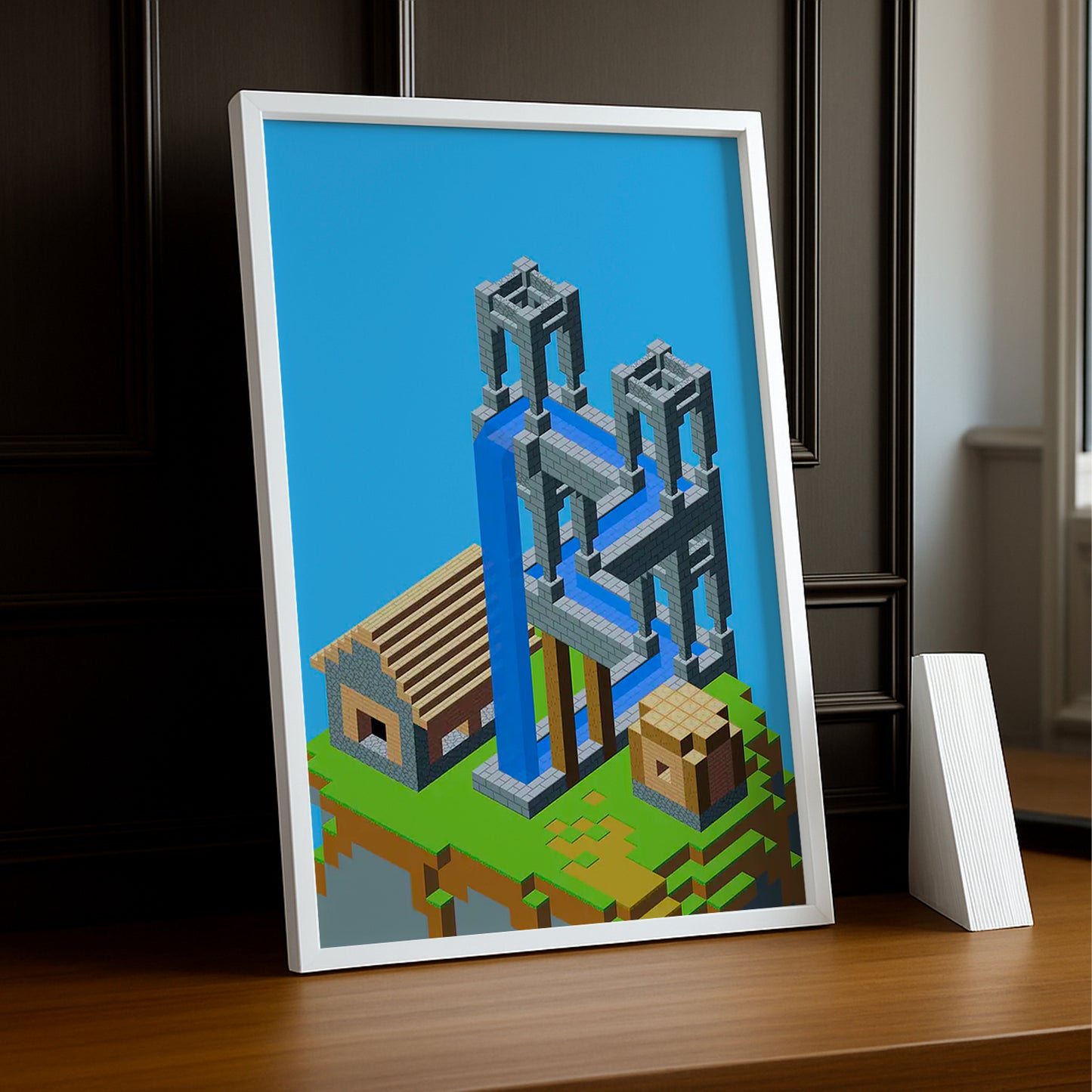 Cadre photo Minecraft - Construction
