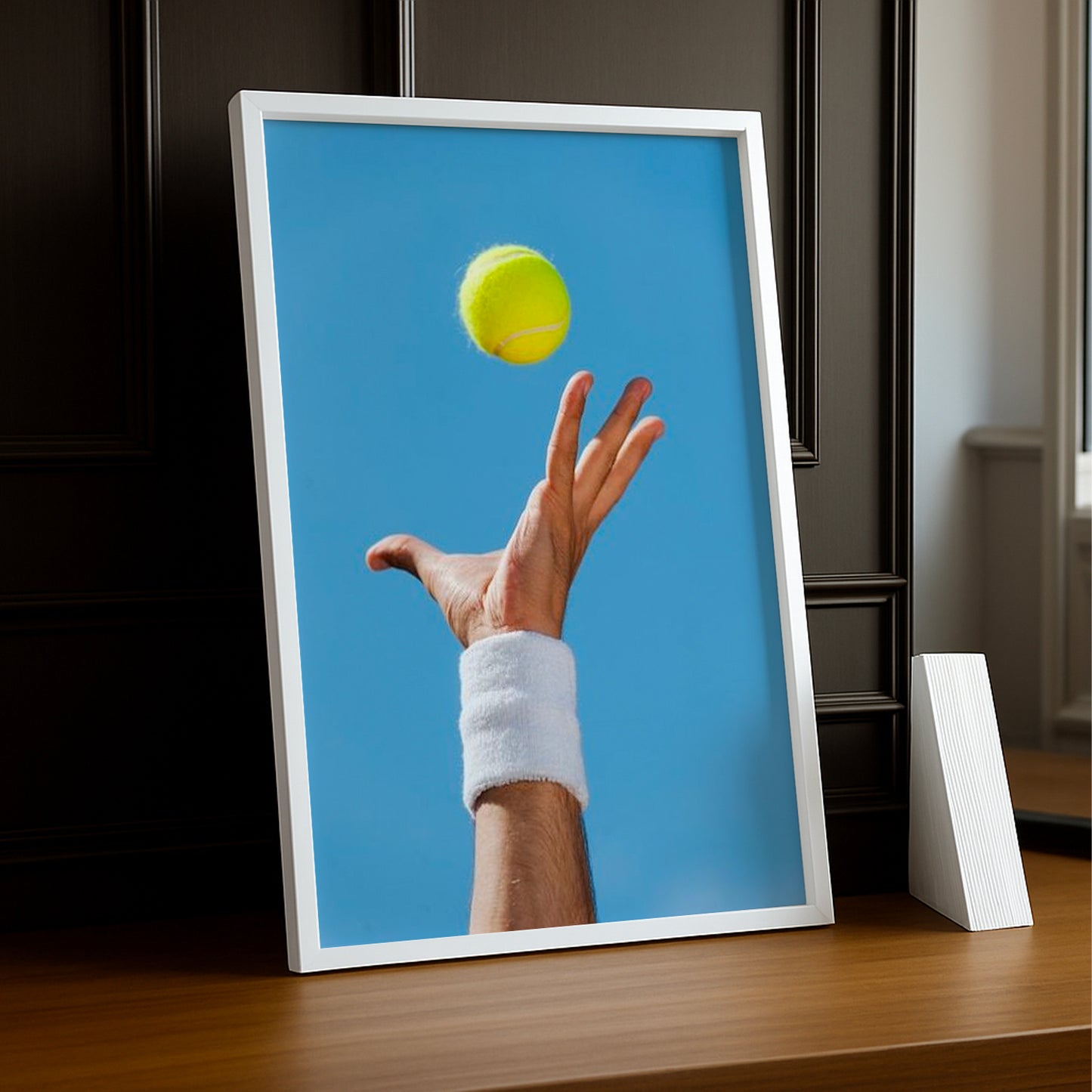 Cadre photo Tennis - Service