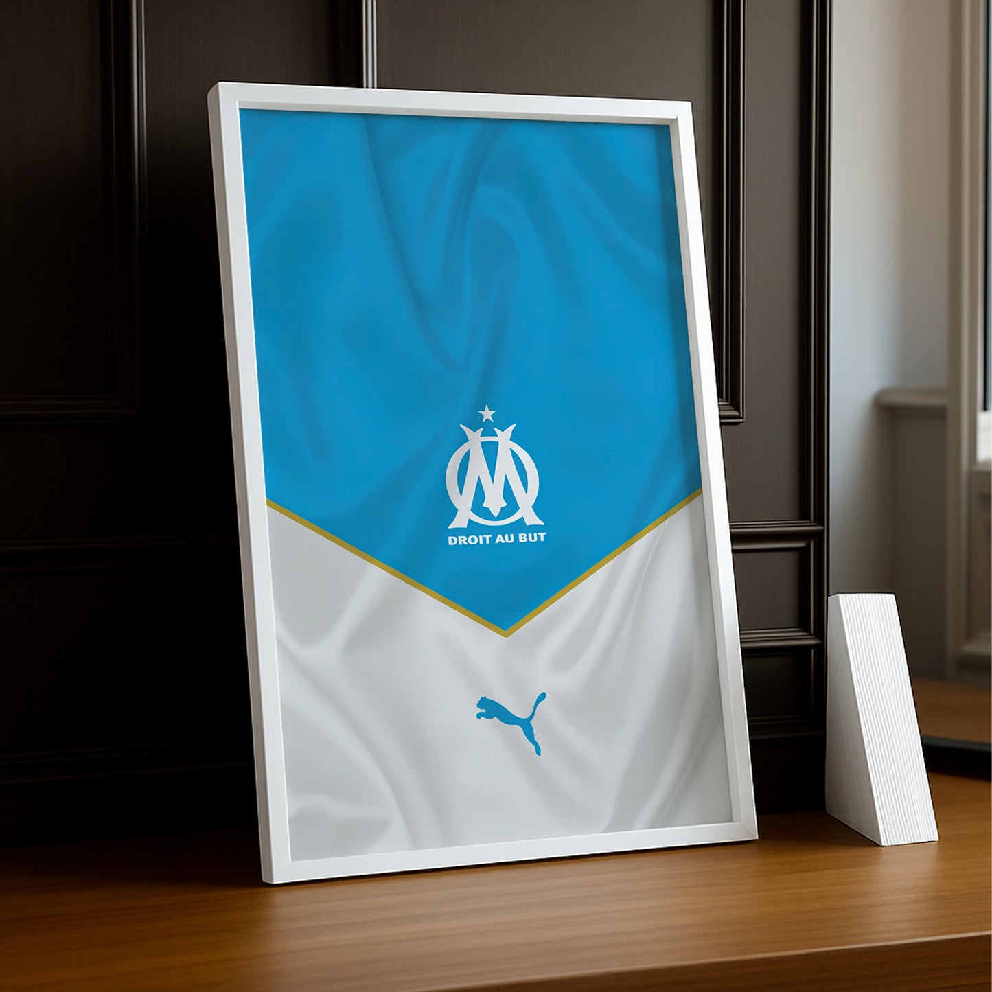 Olympique de Marseille Maillot Puma - Poster