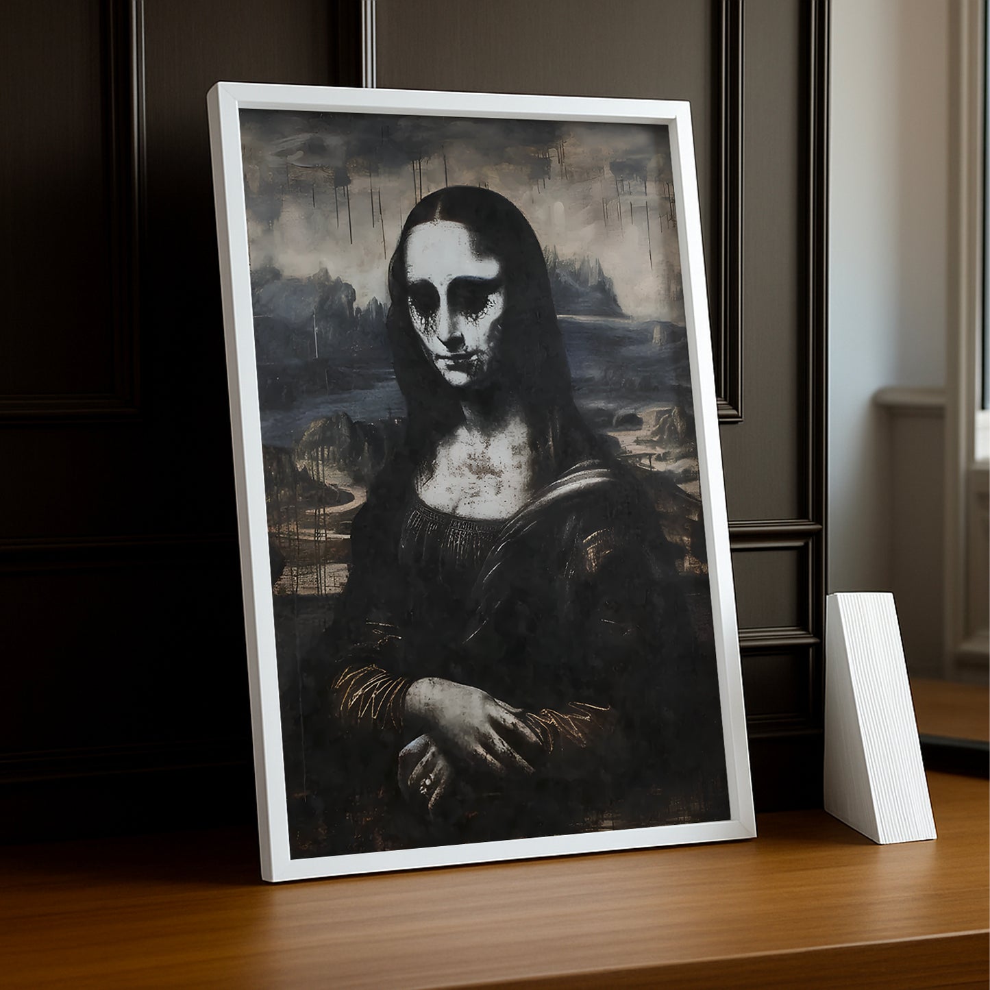 Marco de fotos Mona Lisa La Gioconda Tenebroso