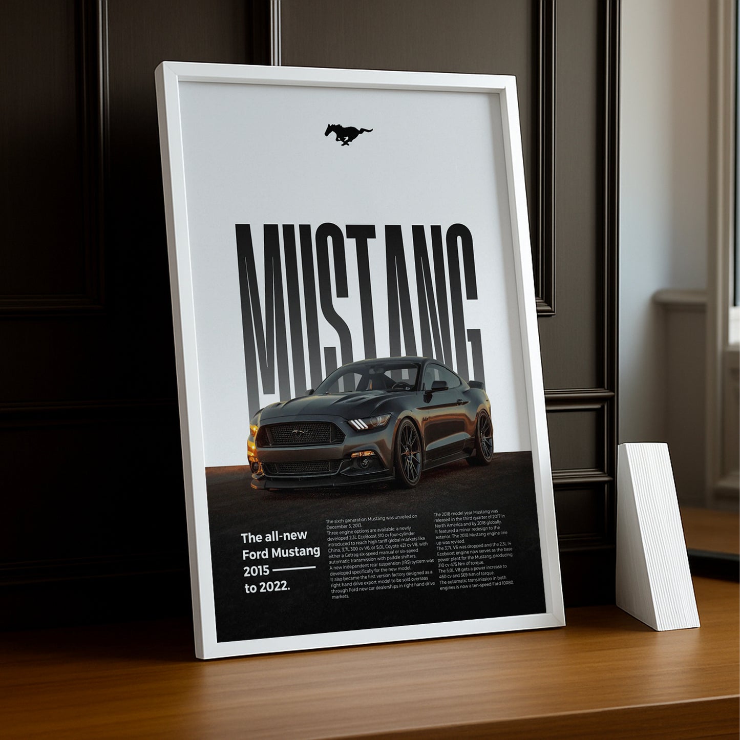 Poster Voitures - Ford Mustang 2015