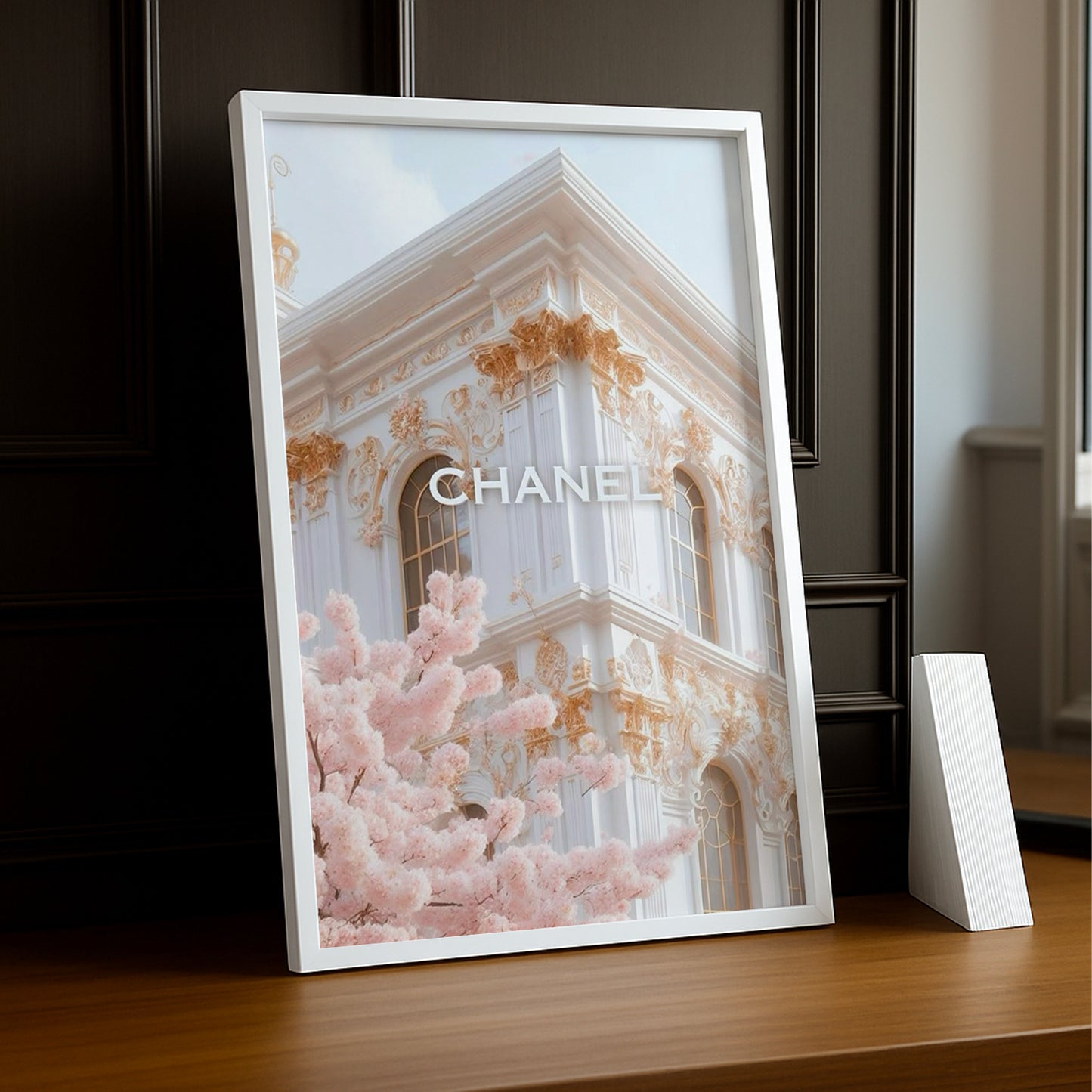 Cadre photo Chanel - Aesthetic Pink