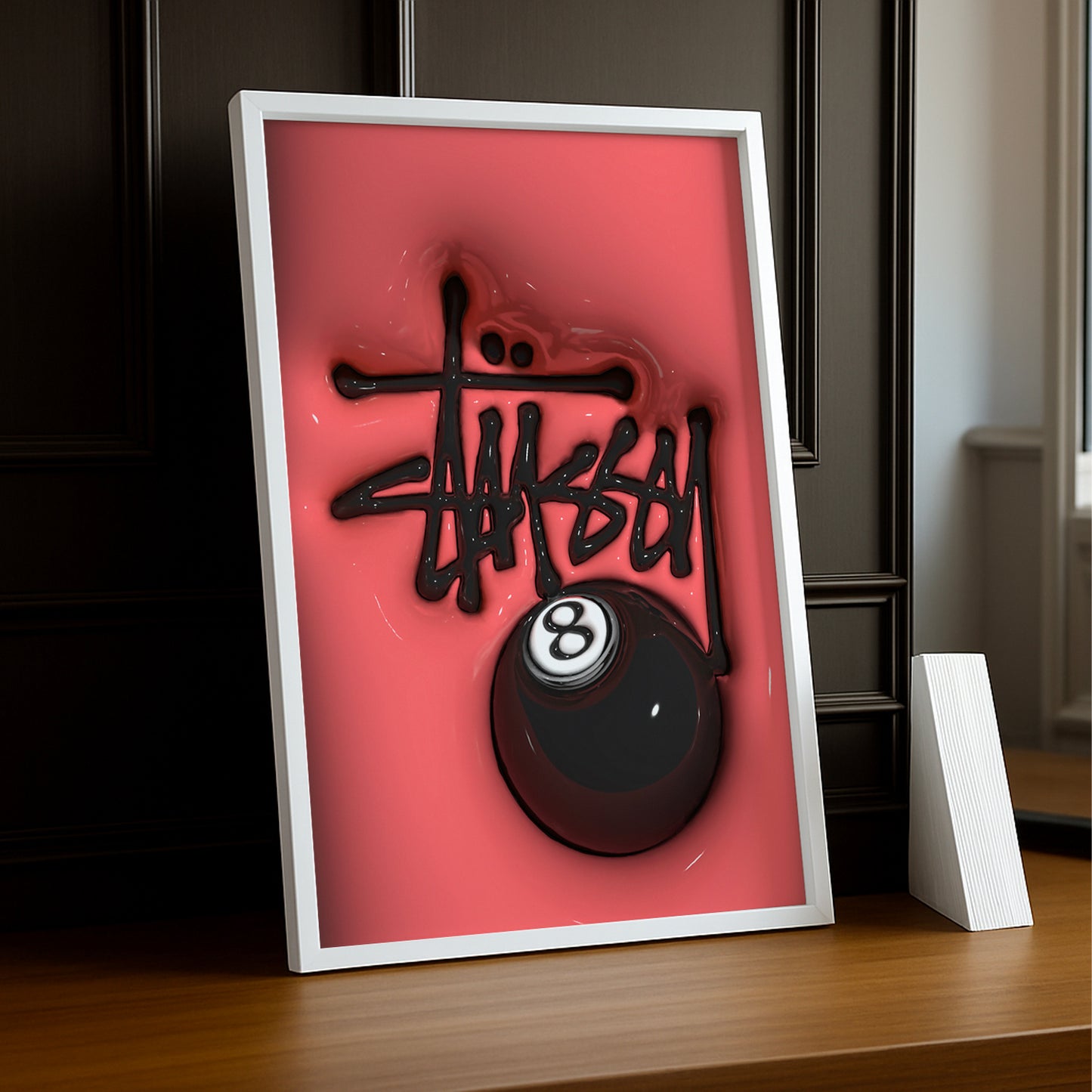 Cadre photo Stüssy - 3D Rouge