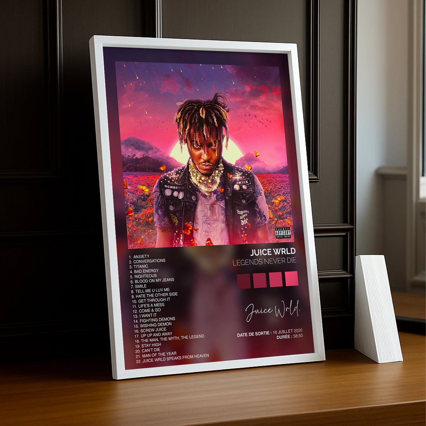 Poster Juice Wrld - Album Legends never die