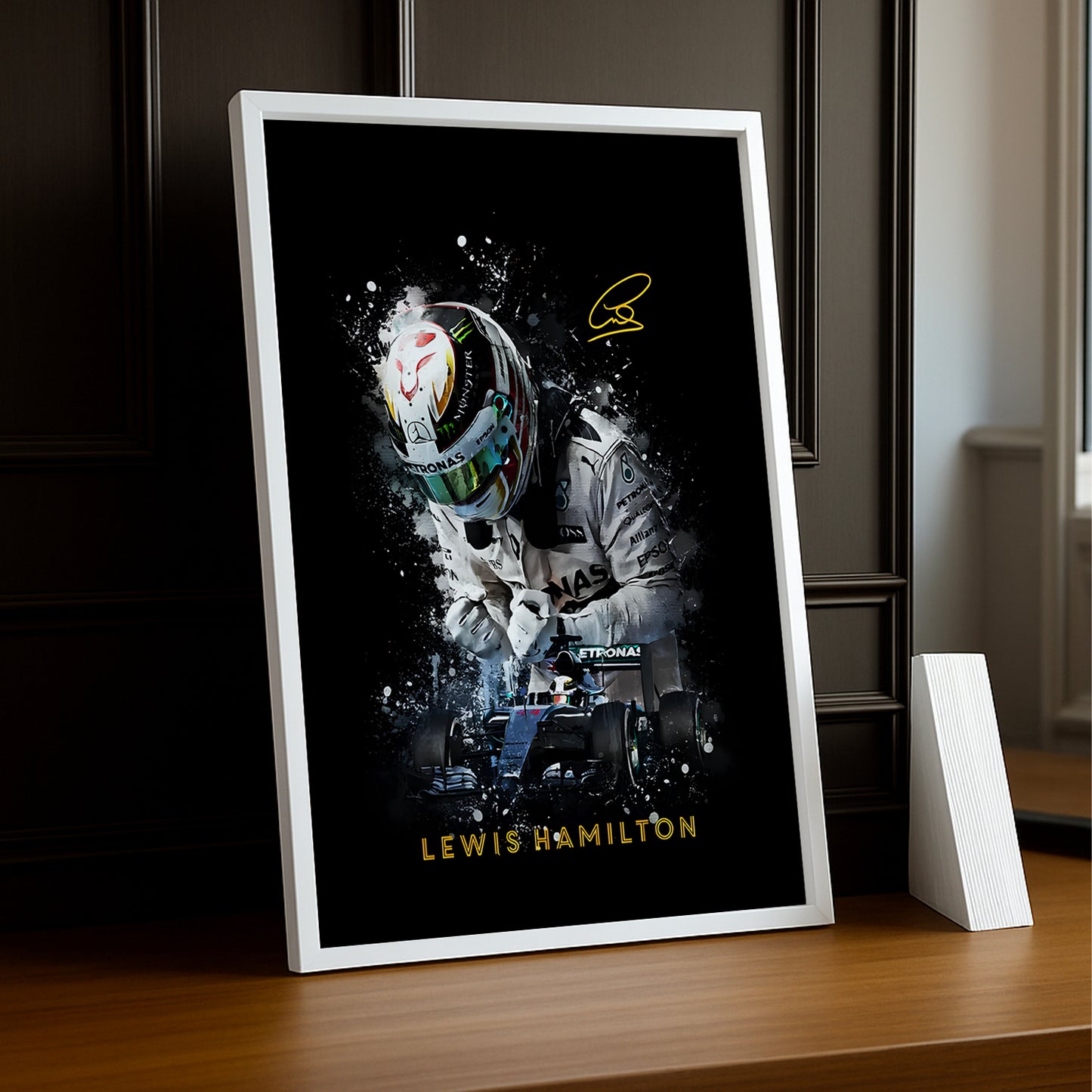 Cadre photo Lewis Hamilton Formula 1