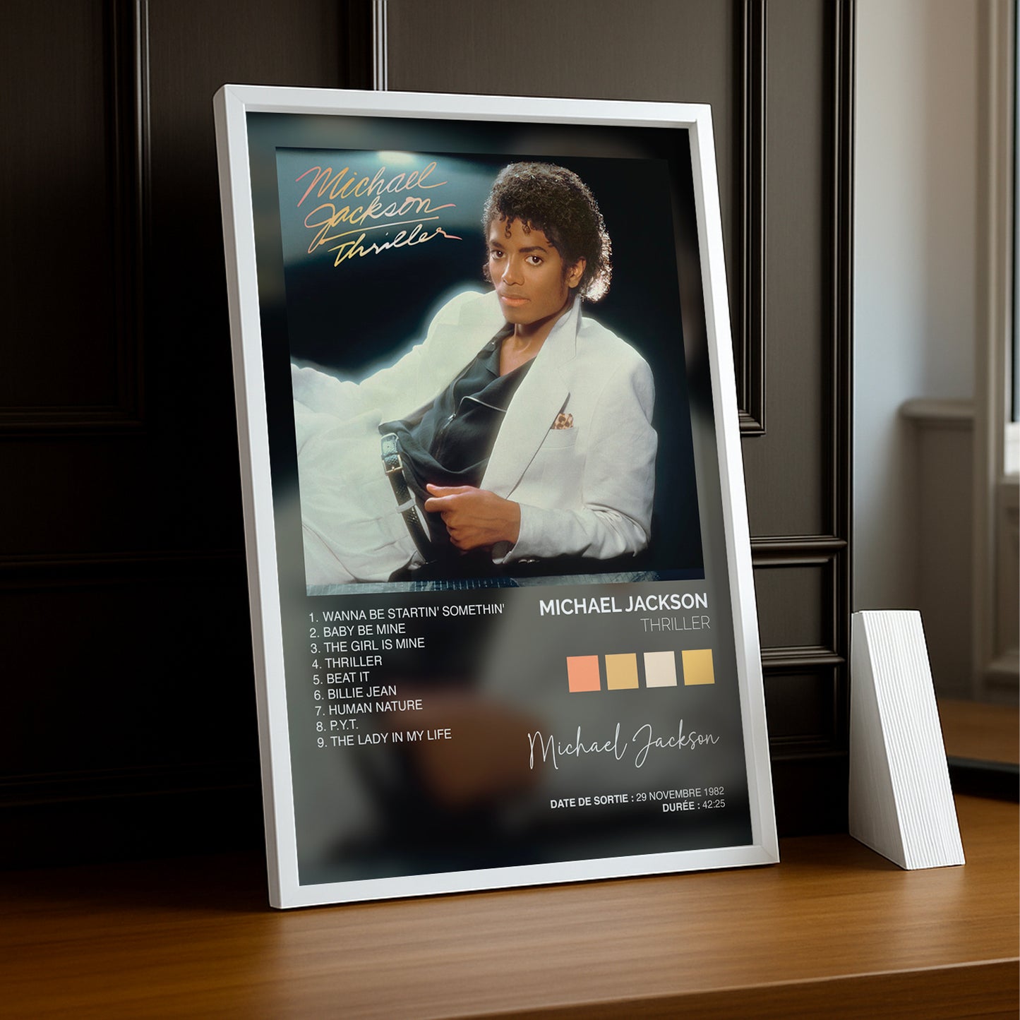 Poster Michael Jackson - Album Thriller