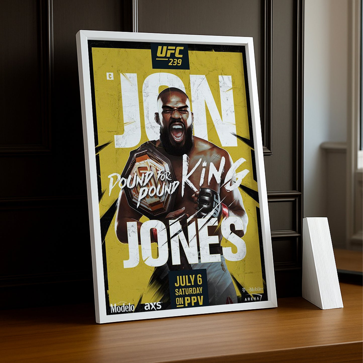 Cadre photo UFC - King Jon Jones