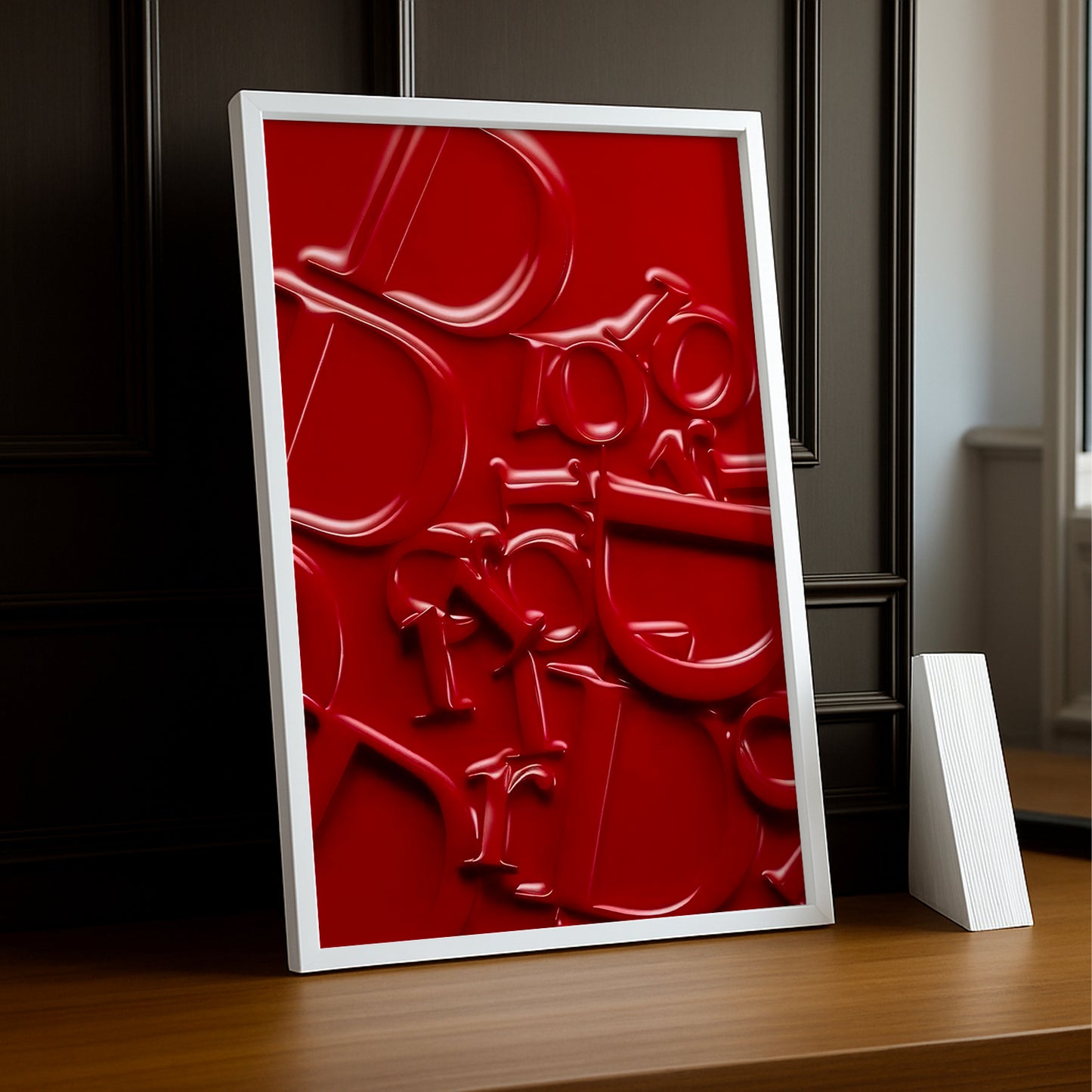 Cadre photo Christian Dior - Monogram Rouge