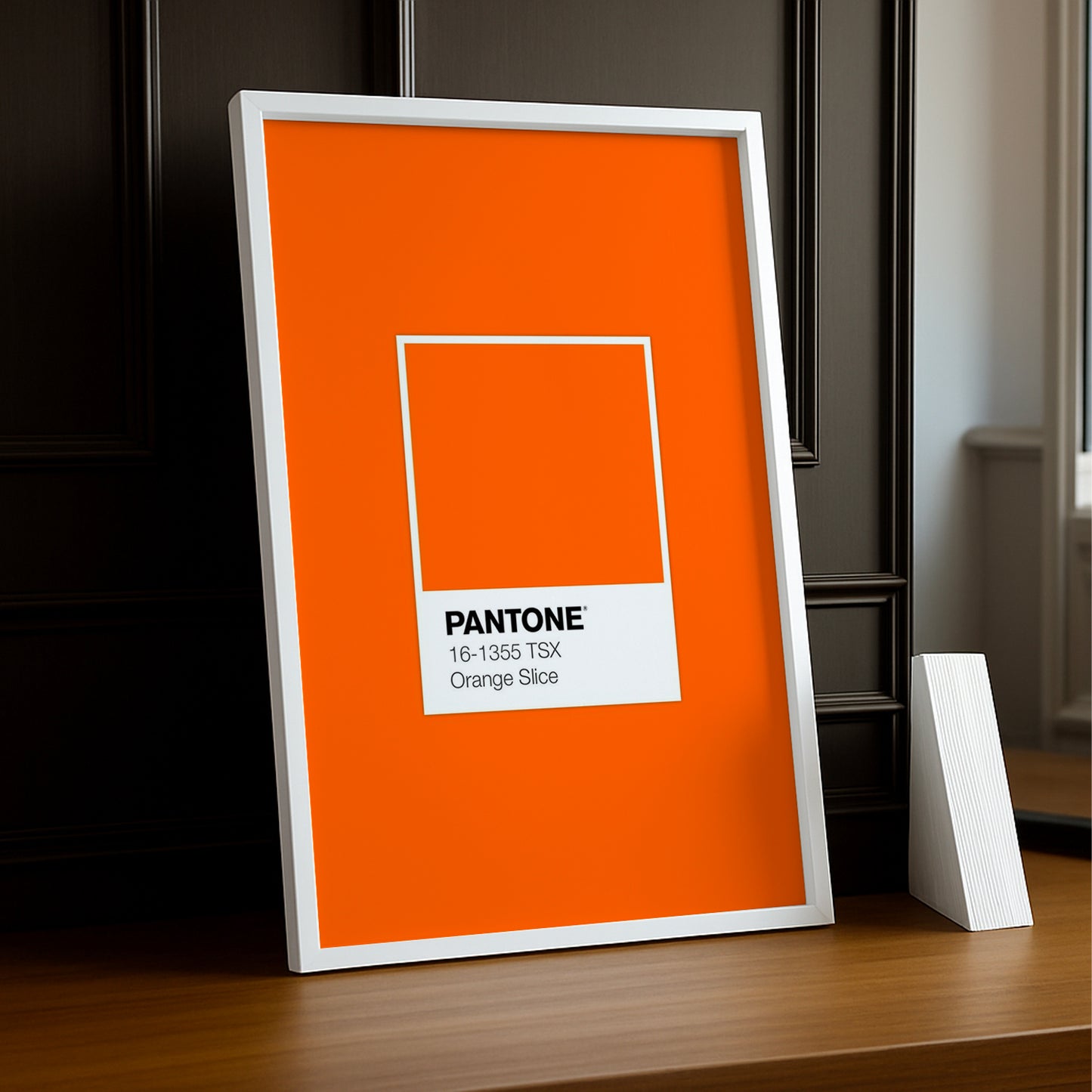 Cadre Photo Pantone Étiquette - Orange Slice