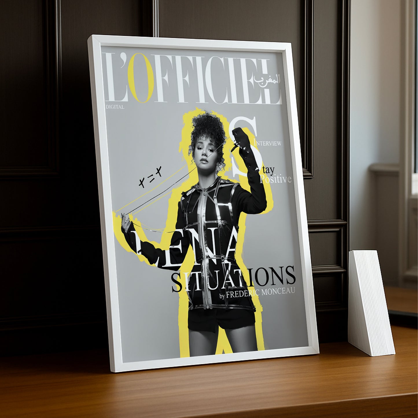 Cadre photo Léna Situations