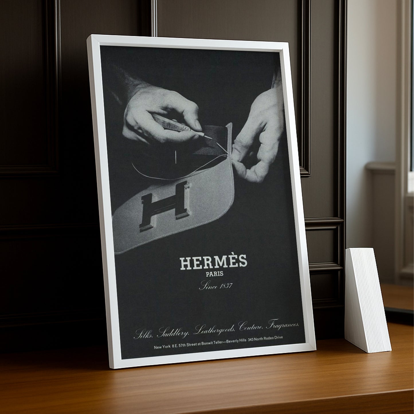 Cadre photo Hermès - Paris Since 1837