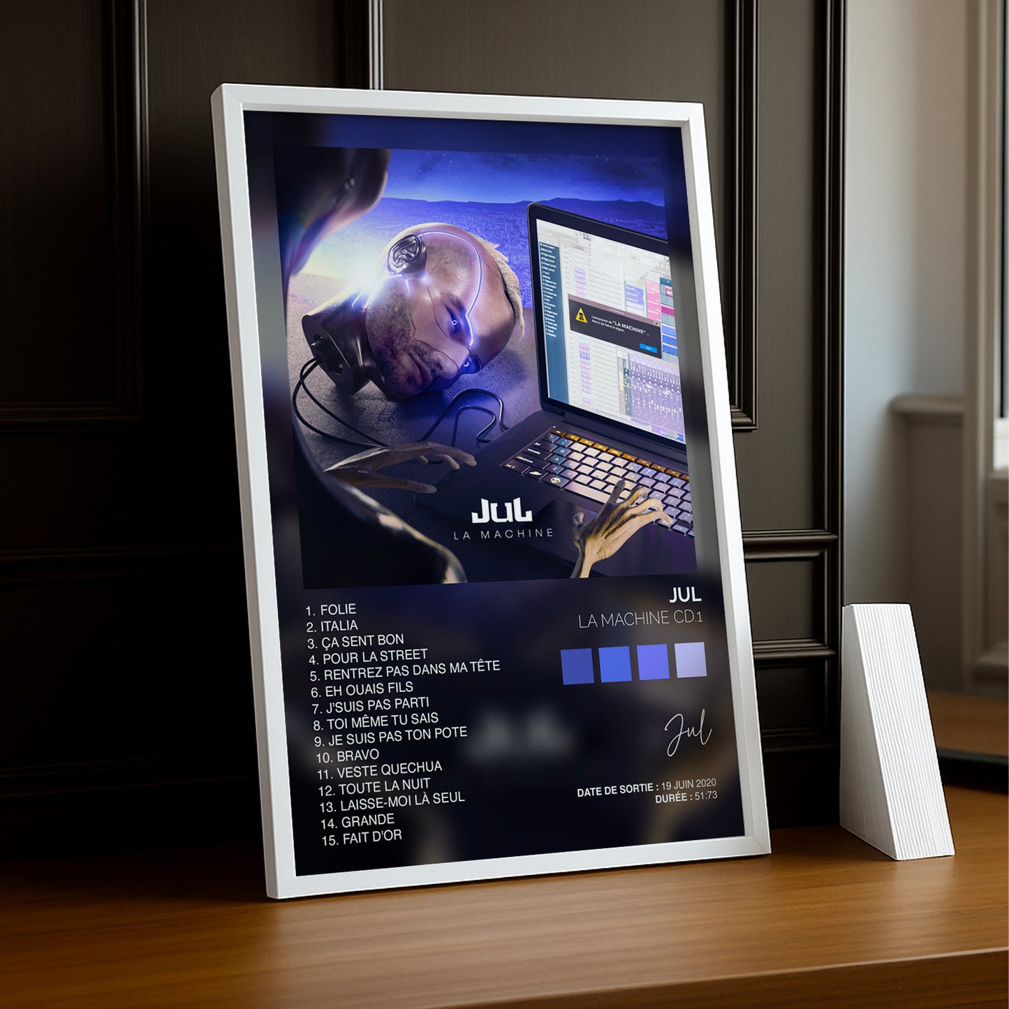 Poster Jul - Album La Machine