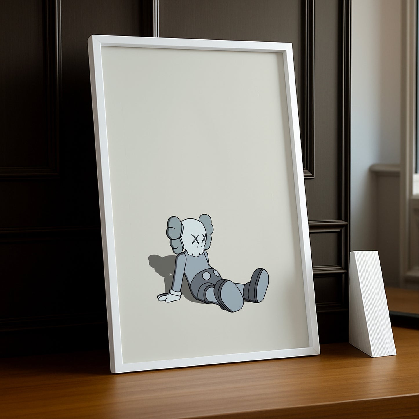 Poster Kaws assis