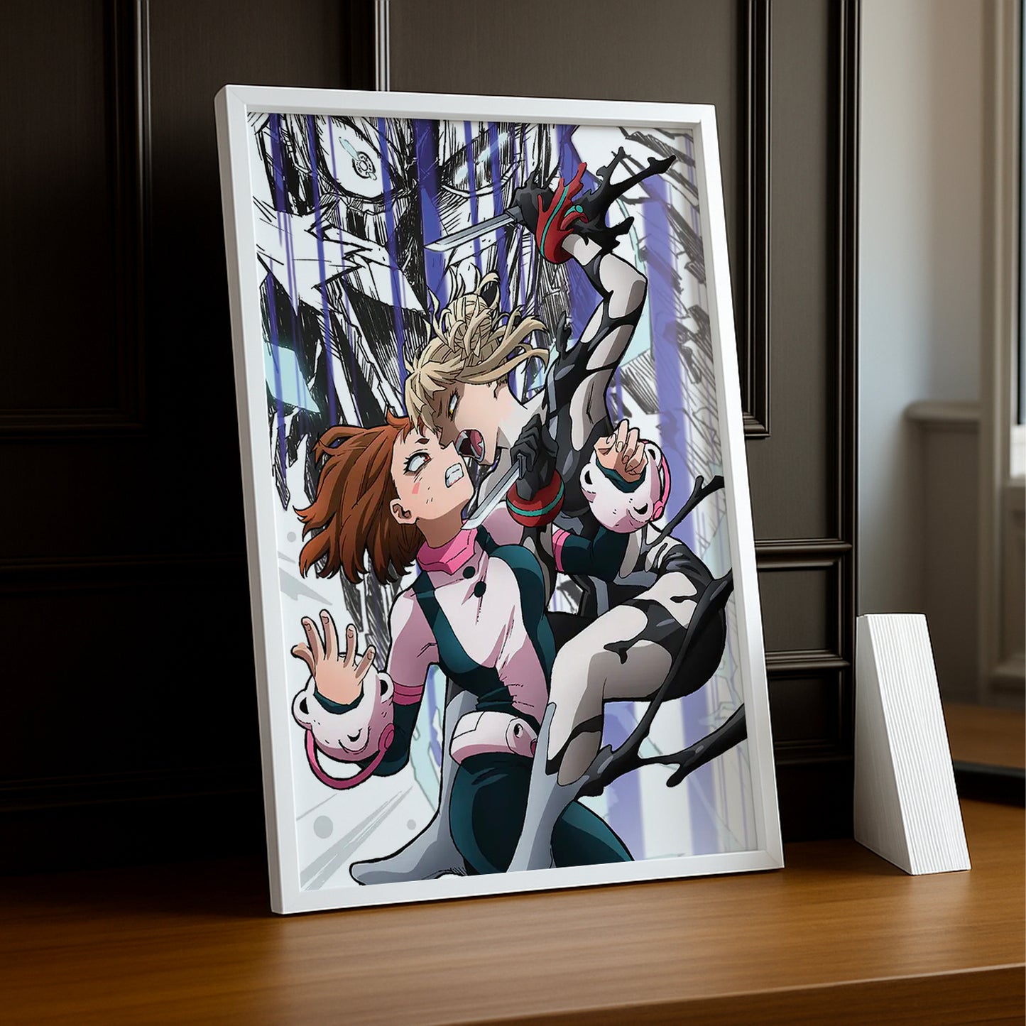 Cadre Photo My Hero Academia - Uraraka vs. Toga