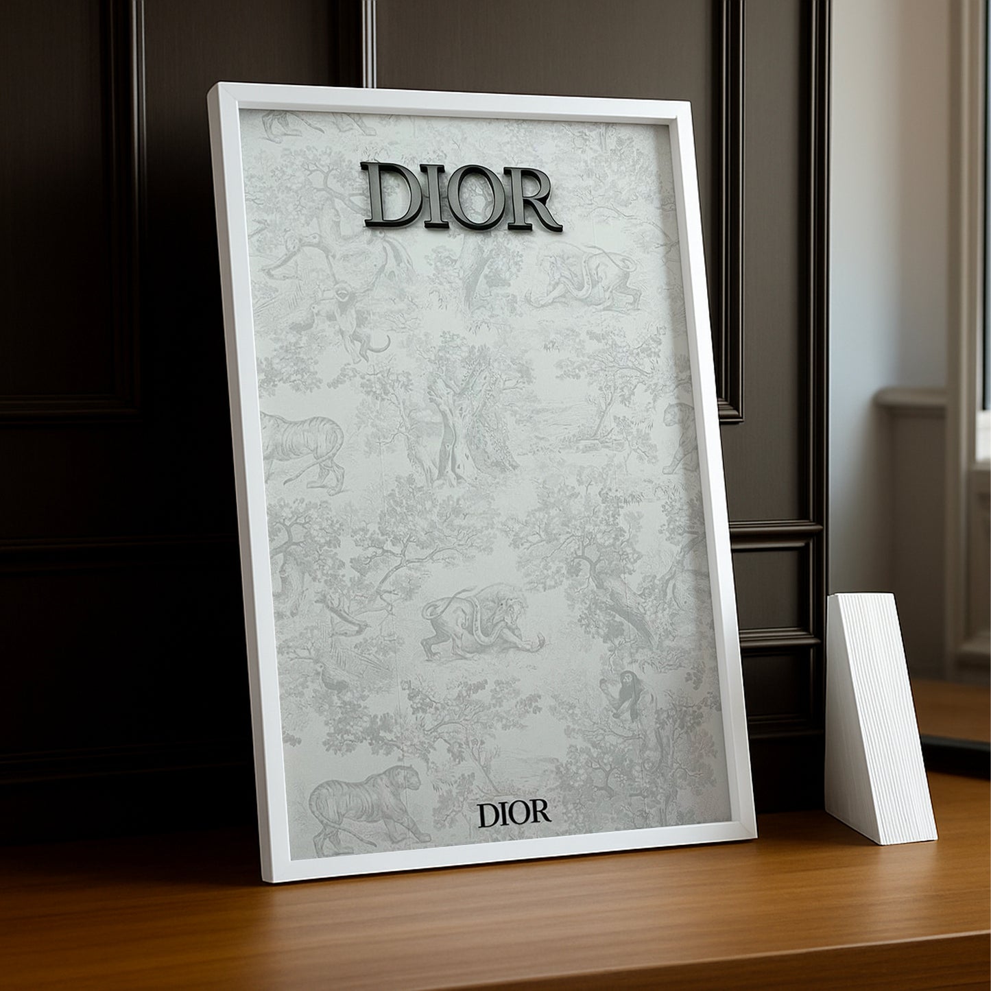 Cadre photo Christian Dior - Grey x Black