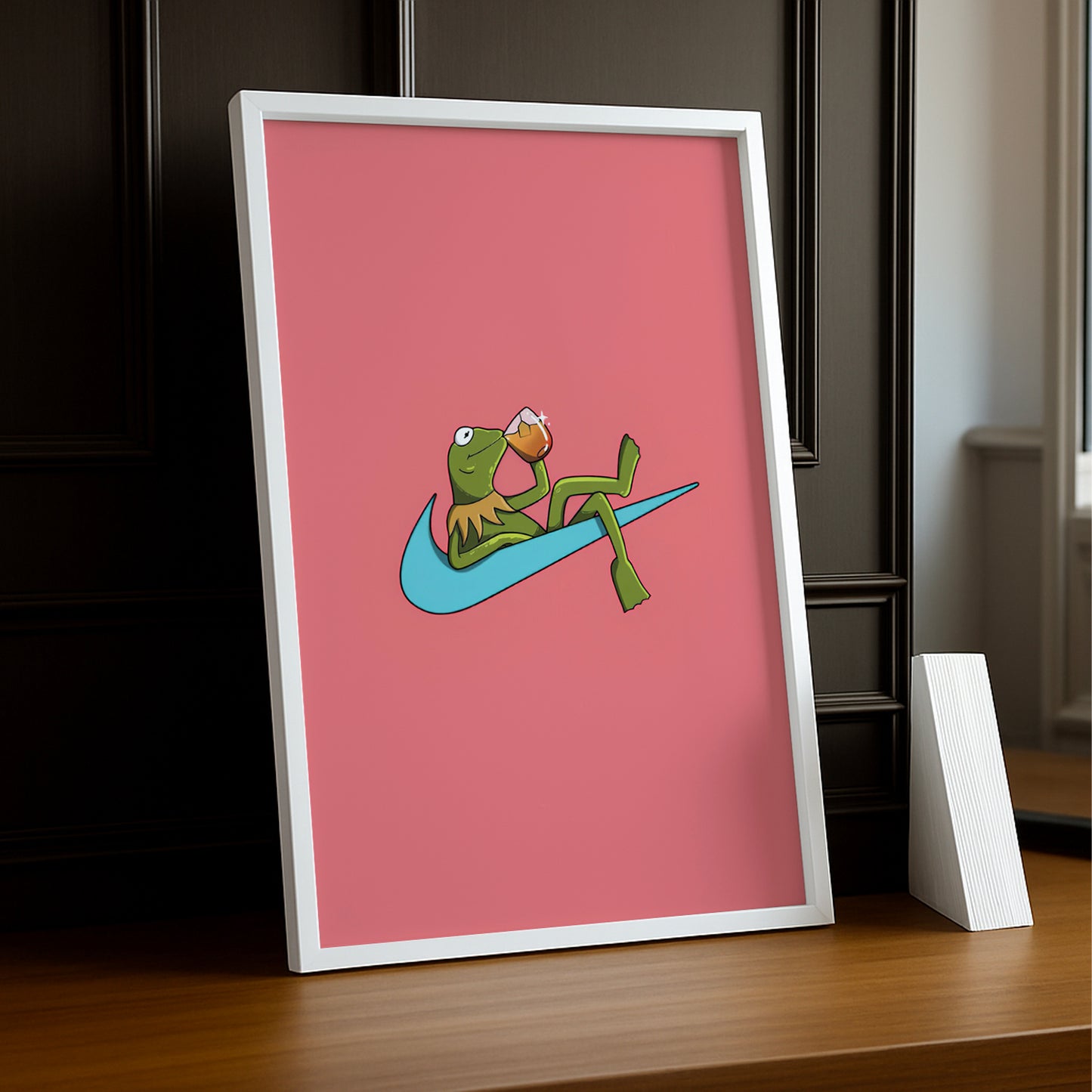 Poster Nike logo art