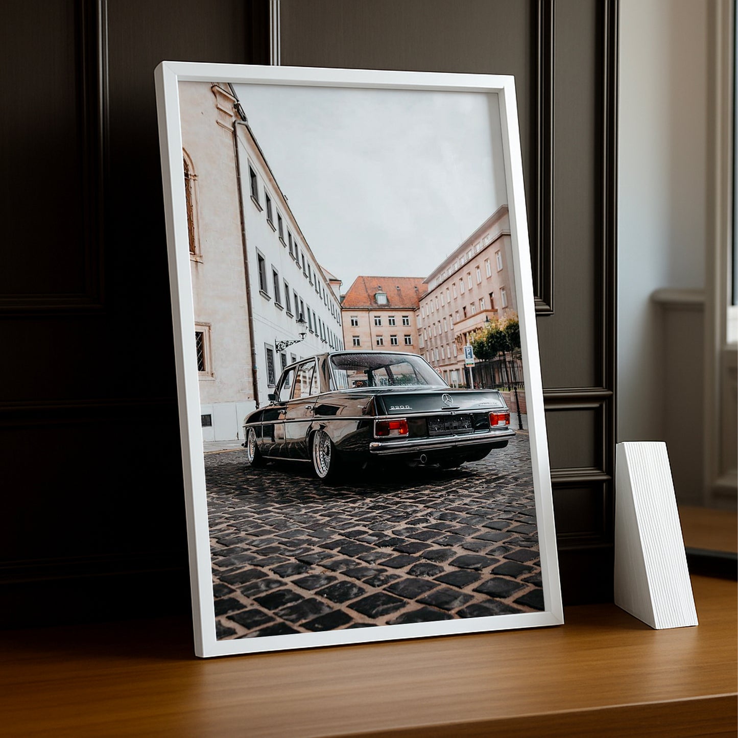 Cadre photo Mercedes Old School