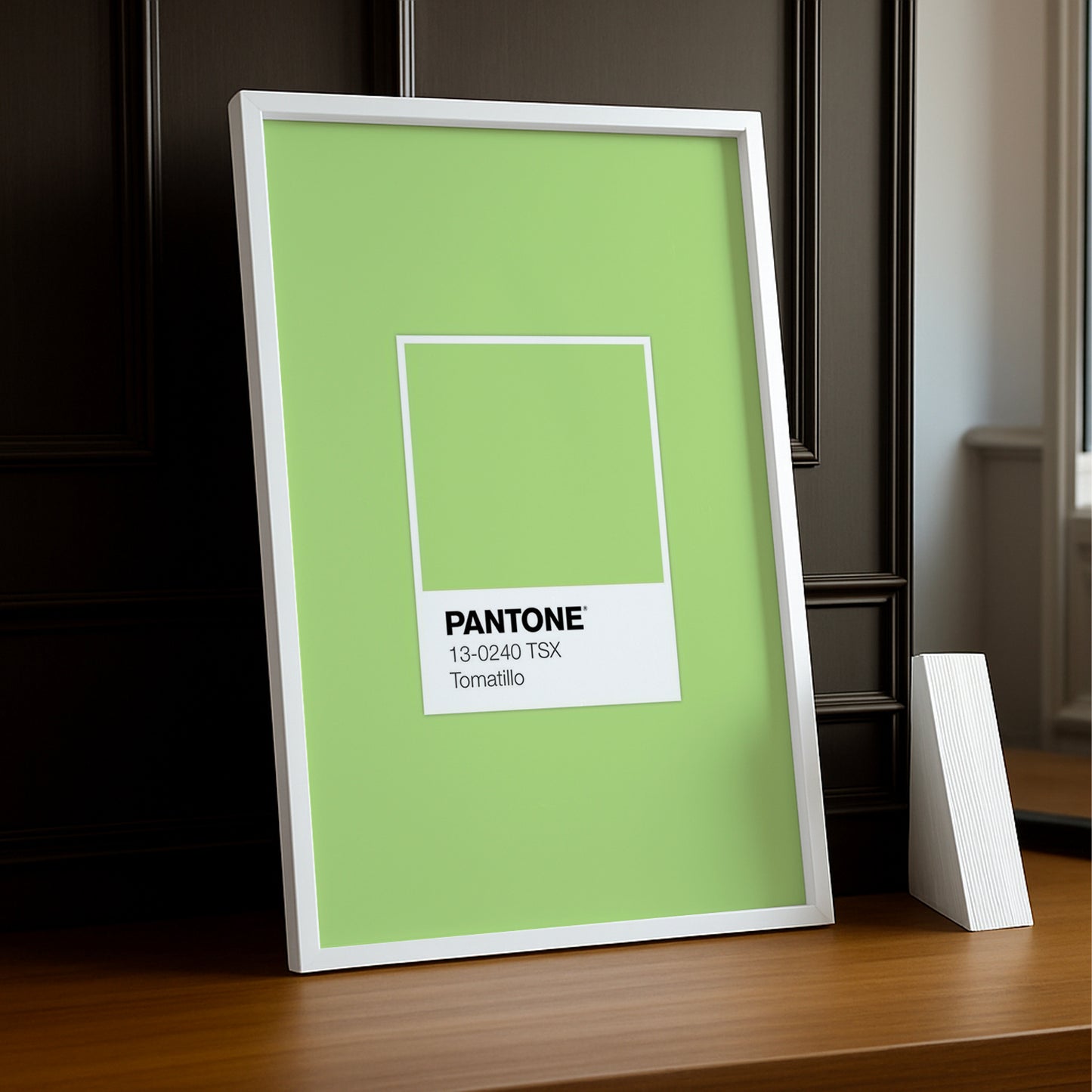 Cadre Photo Pantone Étiquette - Tomatillo