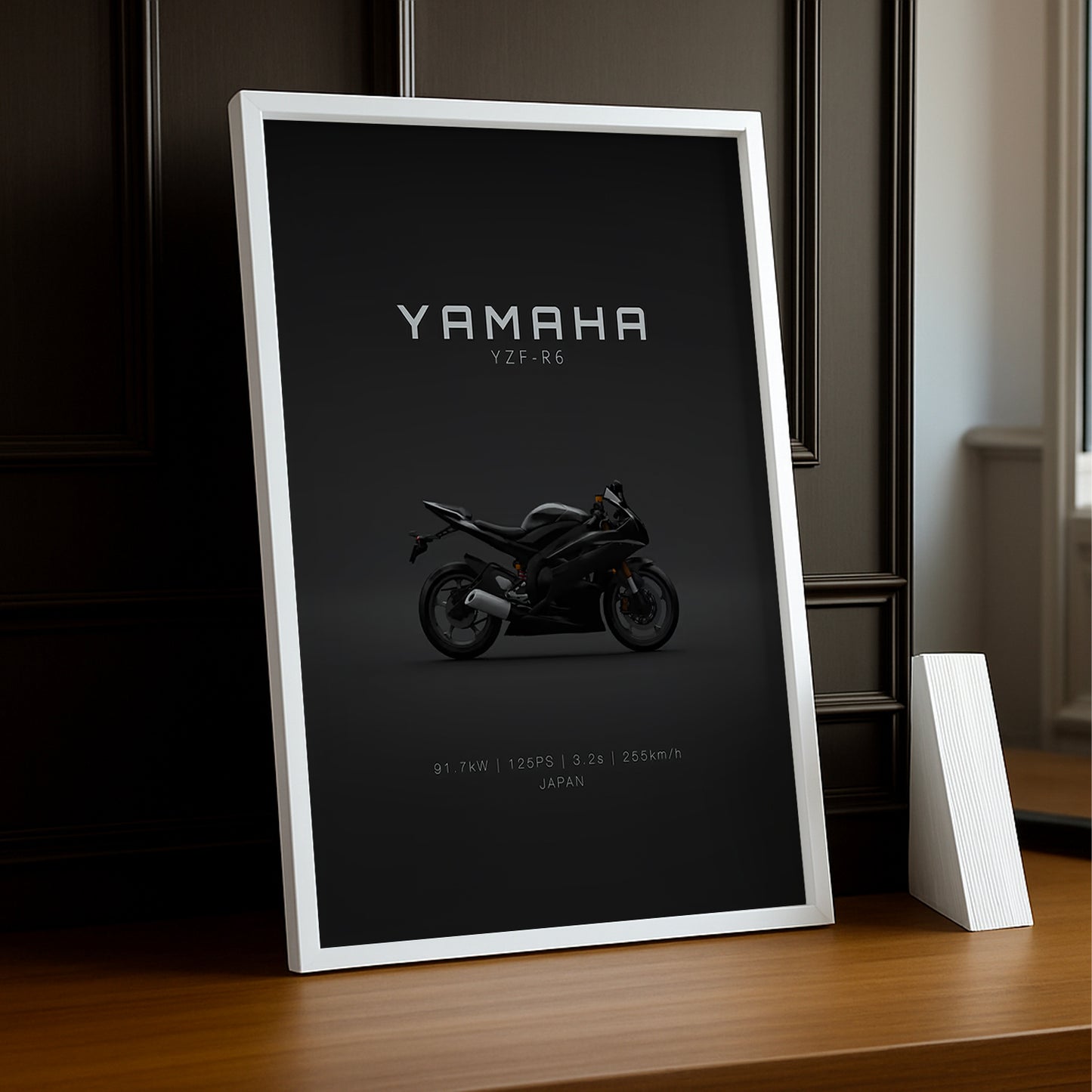 Cadre Photo Moto - Yamaha YZF-R6