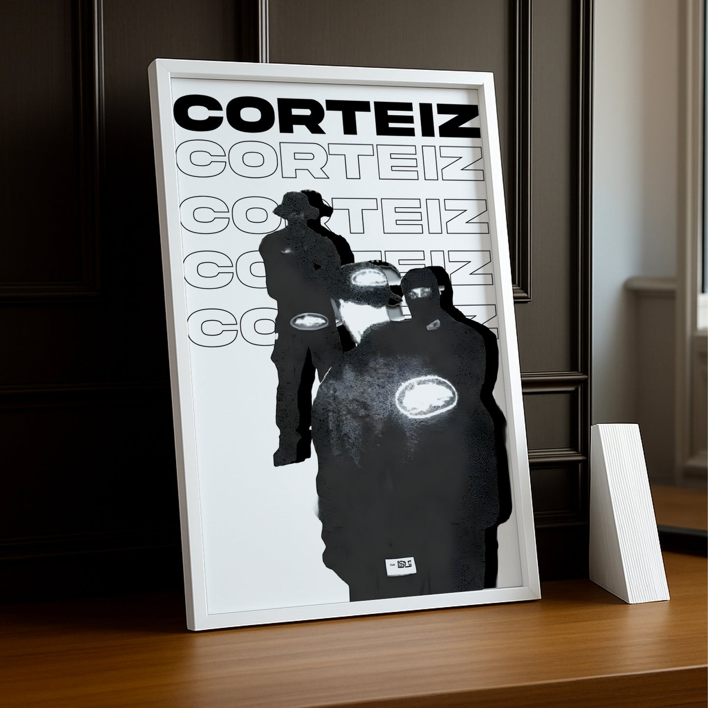 Cadre photo Corteiz Typo