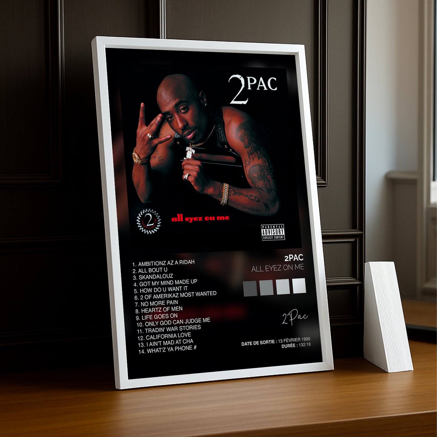 Poster 2Pac - Album All Eyez On Me