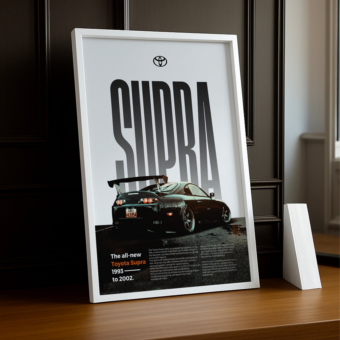 Poster Voitures - Toyota Supra
