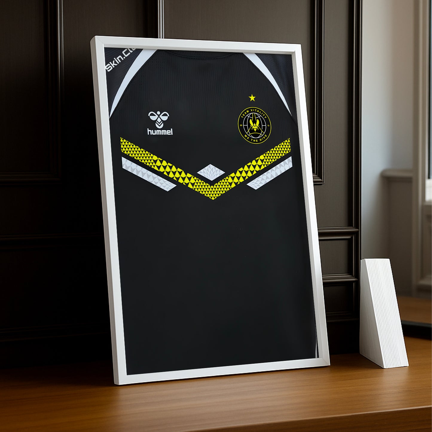Cadre photo Team Vitality maillot noir