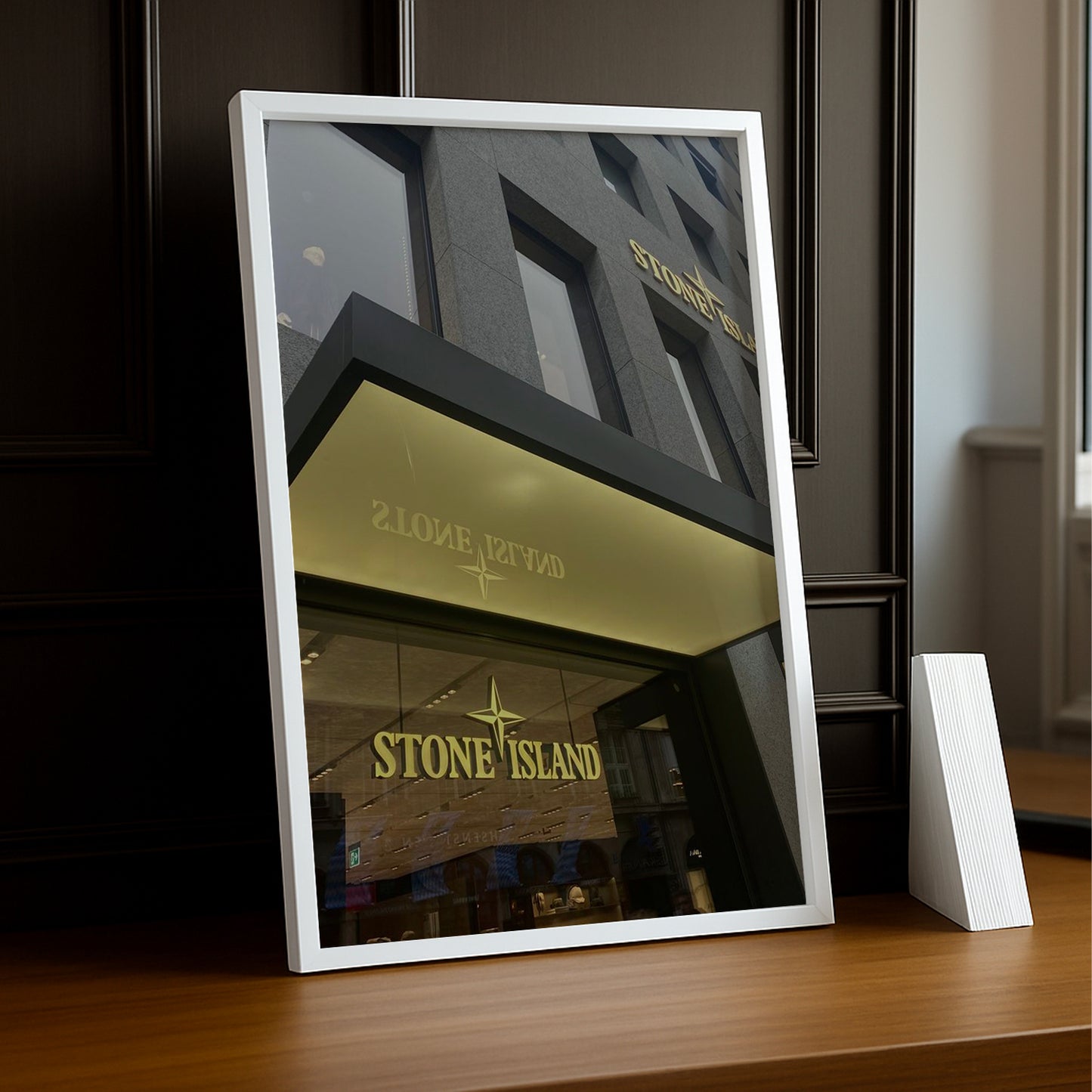 Poster Stone Island - Devanture